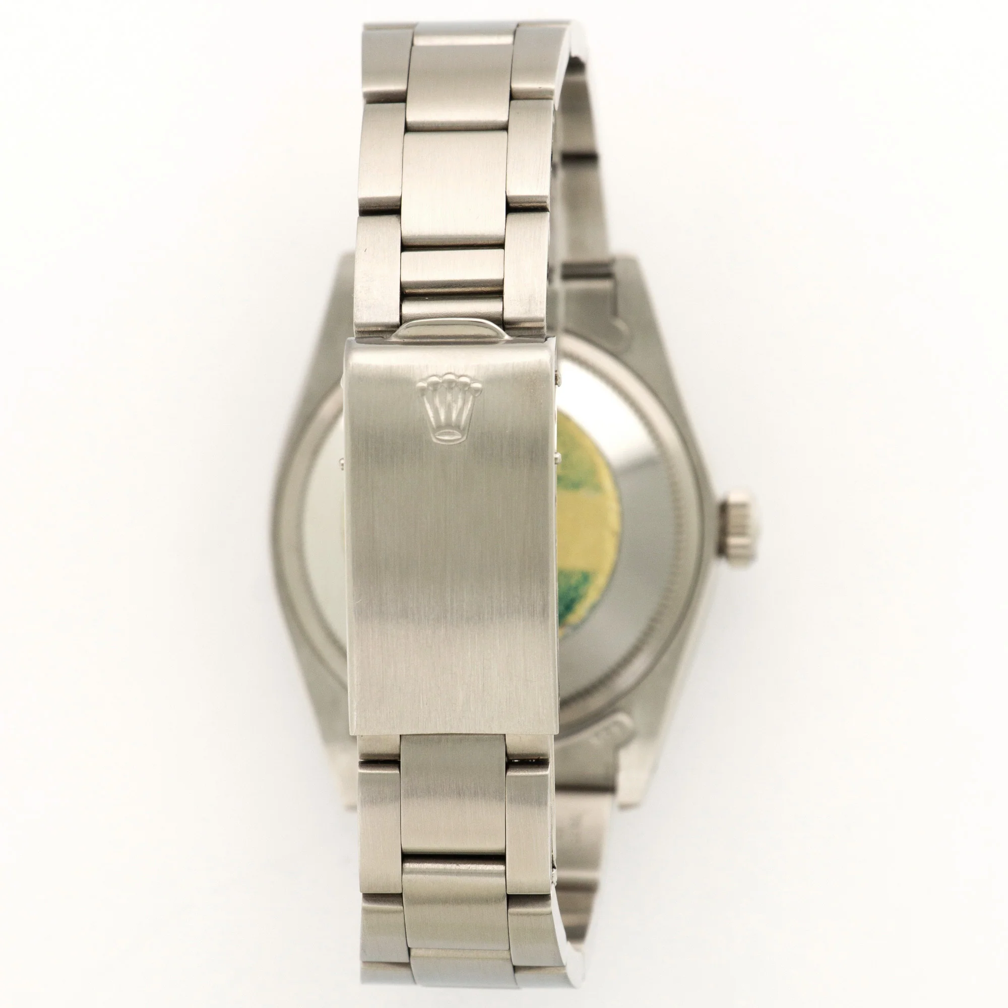 Rolex Steel Date Watch Ref. 1500, with Original Caseback Sticker - Image 6