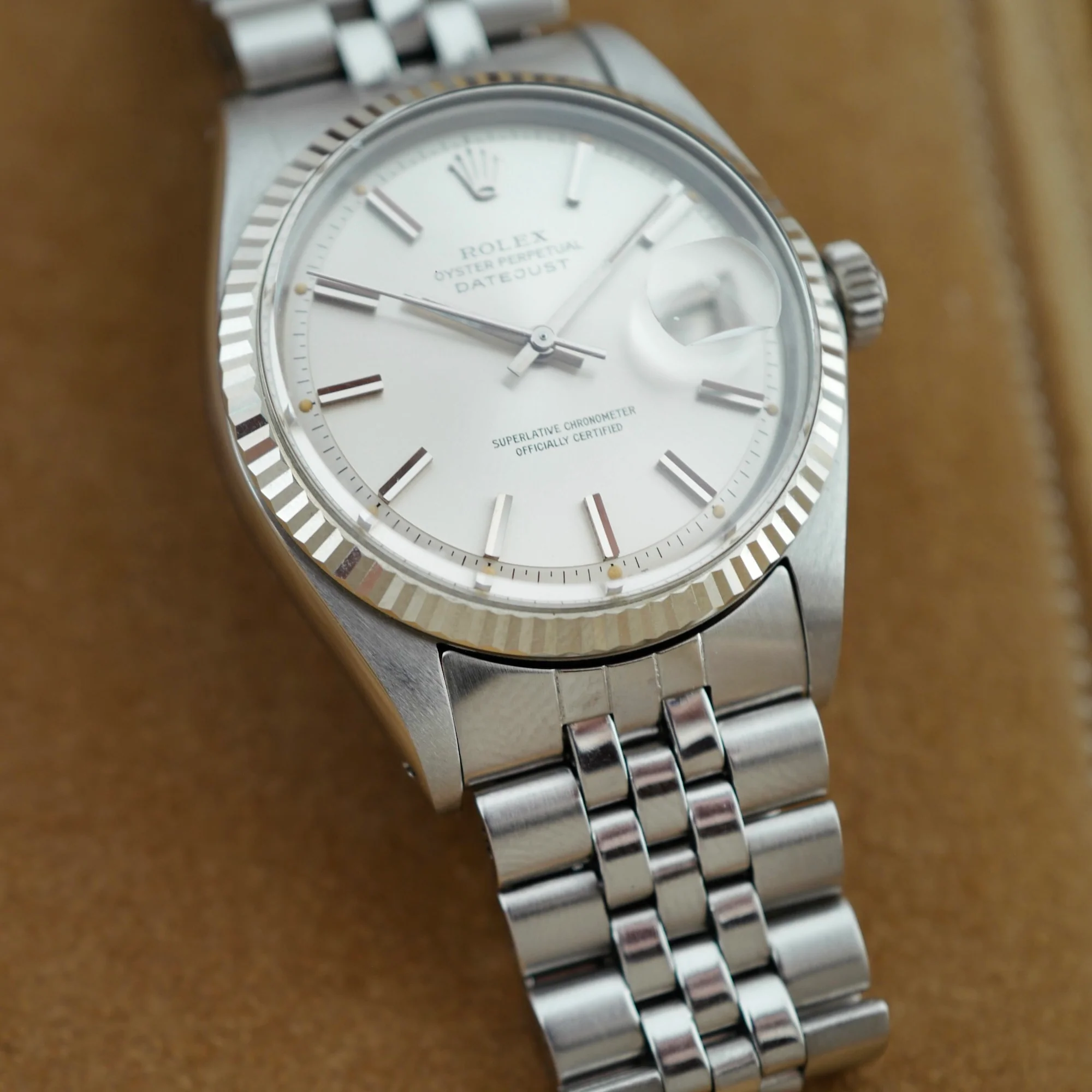 Rolex Steel Datejust Ref. 1601 in NOS with Punched Paper (New Arrival) - Image 6