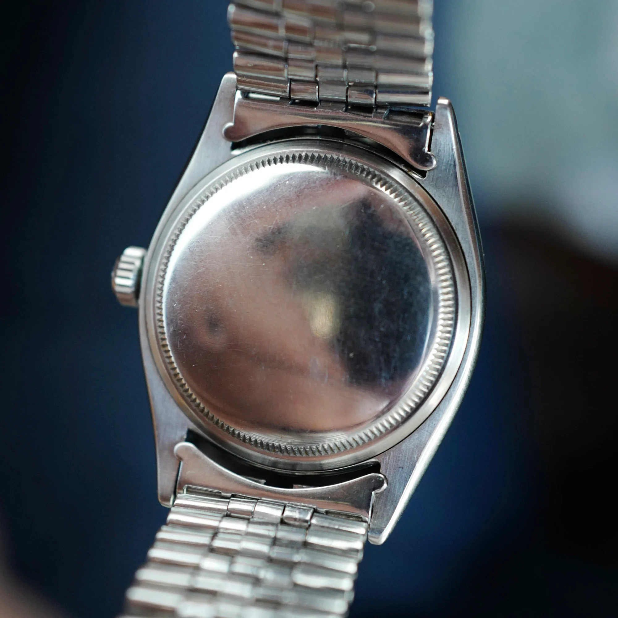 Rolex Steel Datejust Ref. 6305 with Honeycomb Dial - Image 6
