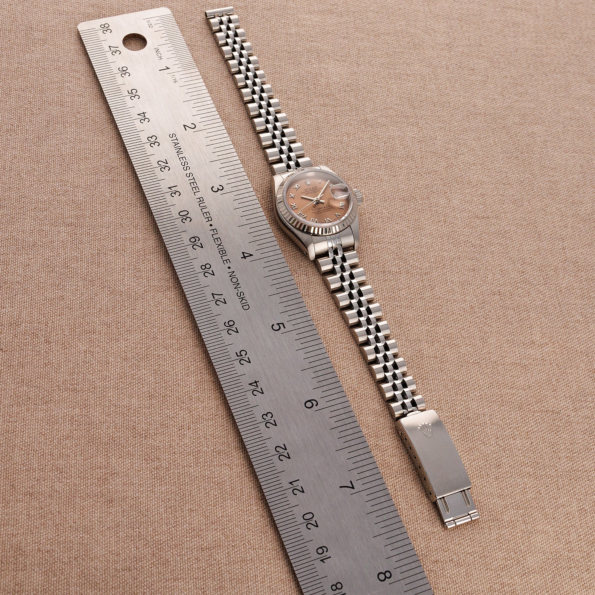 Rolex Steel Datejust Ref. 69174 Retailed by Tiffany & Co. - Image 3