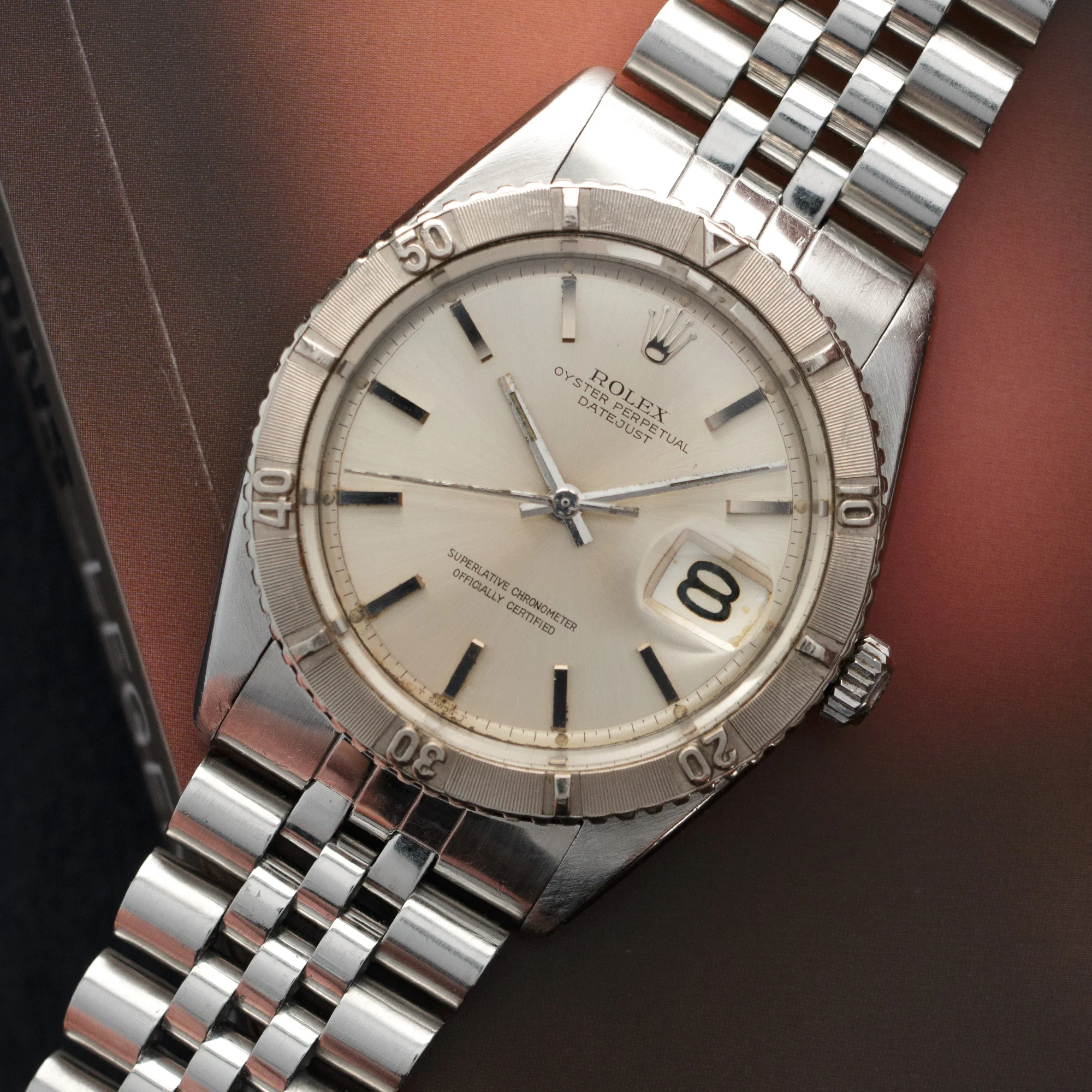 Rolex Steel Datejust Turnograph Watch Ref. 1625 - Image 2