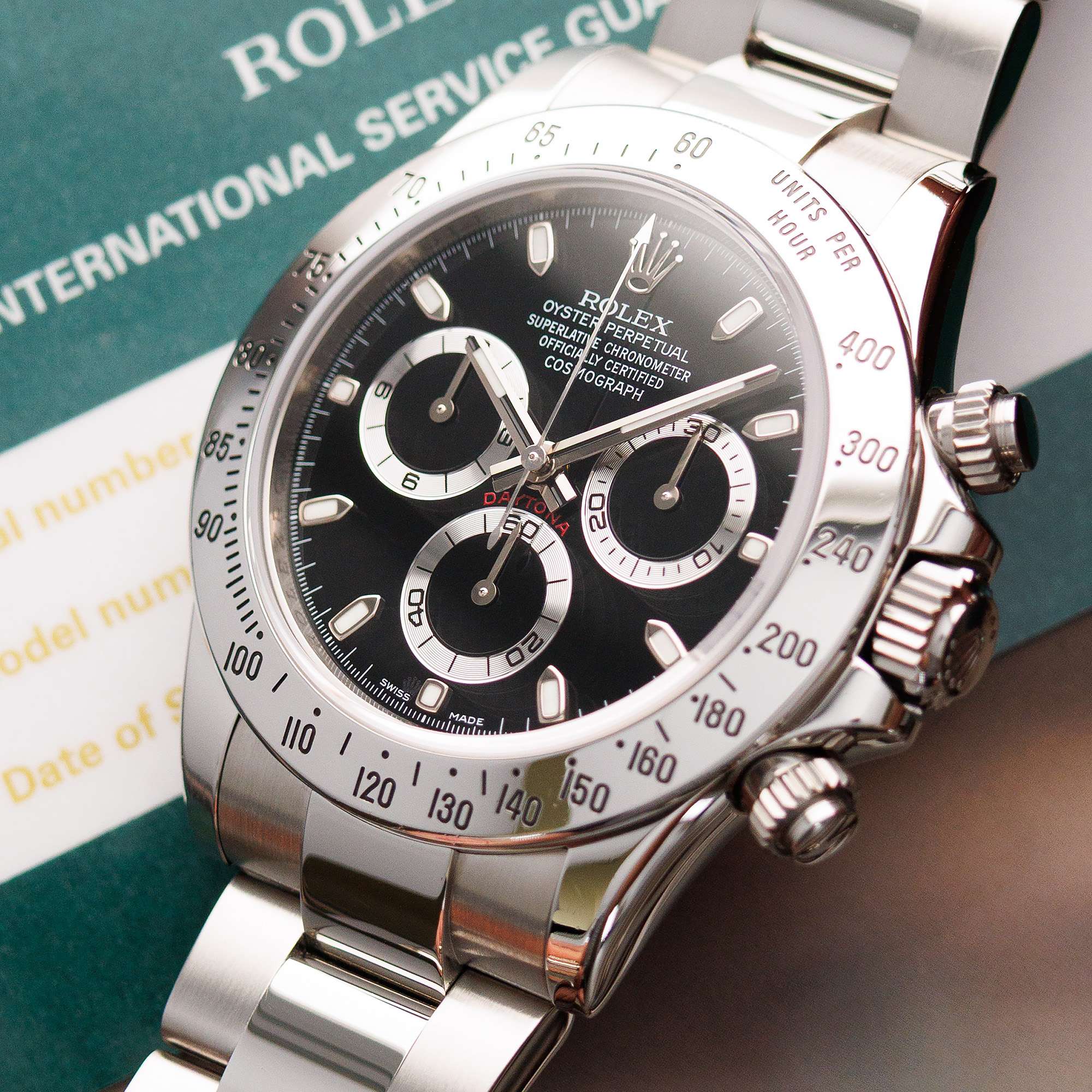 Rolex Steel Daytona Ref. 116520 - Image 2