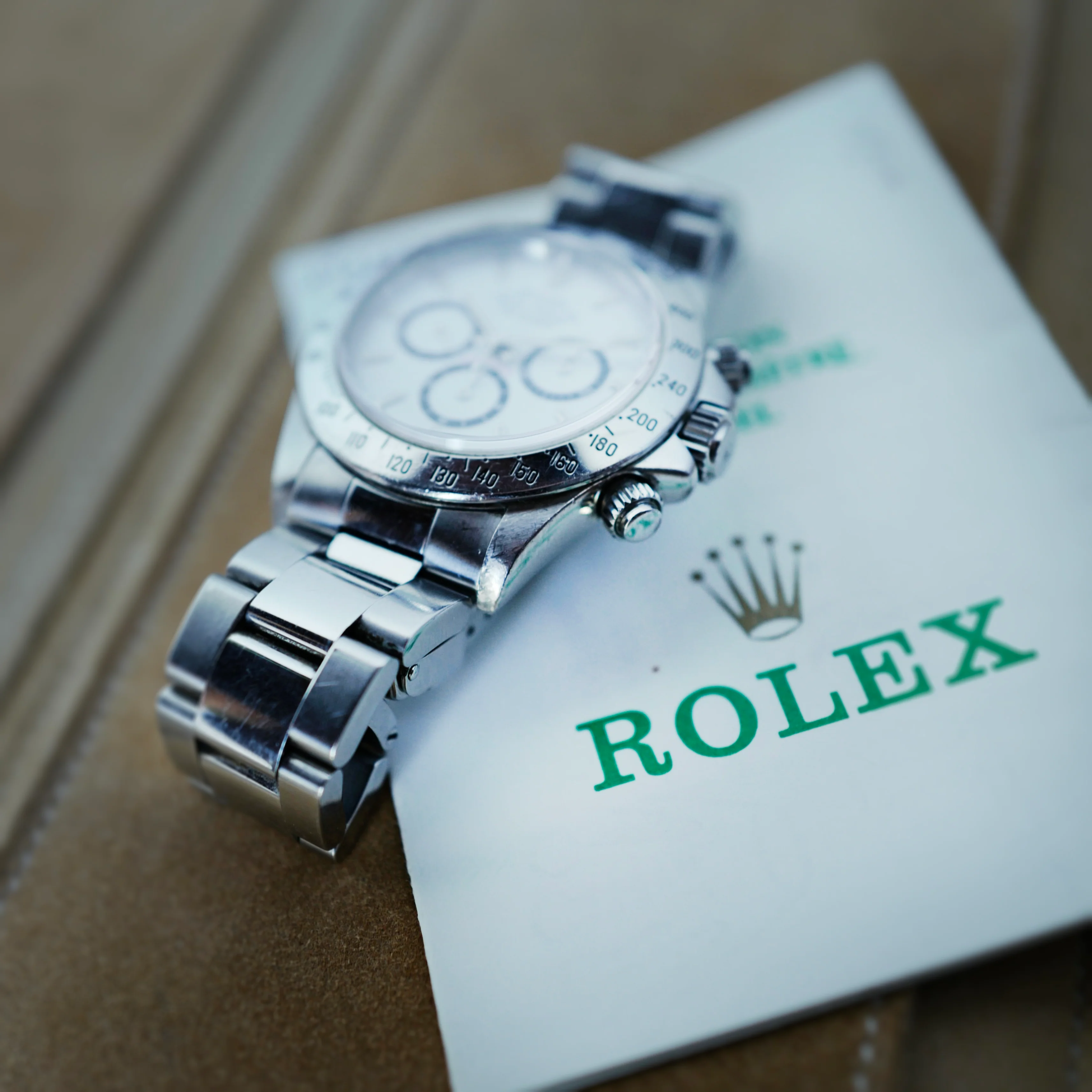 Rolex Steel Daytona Ref. 16520 U-Serial with Paper (New Arrival) - Image 5