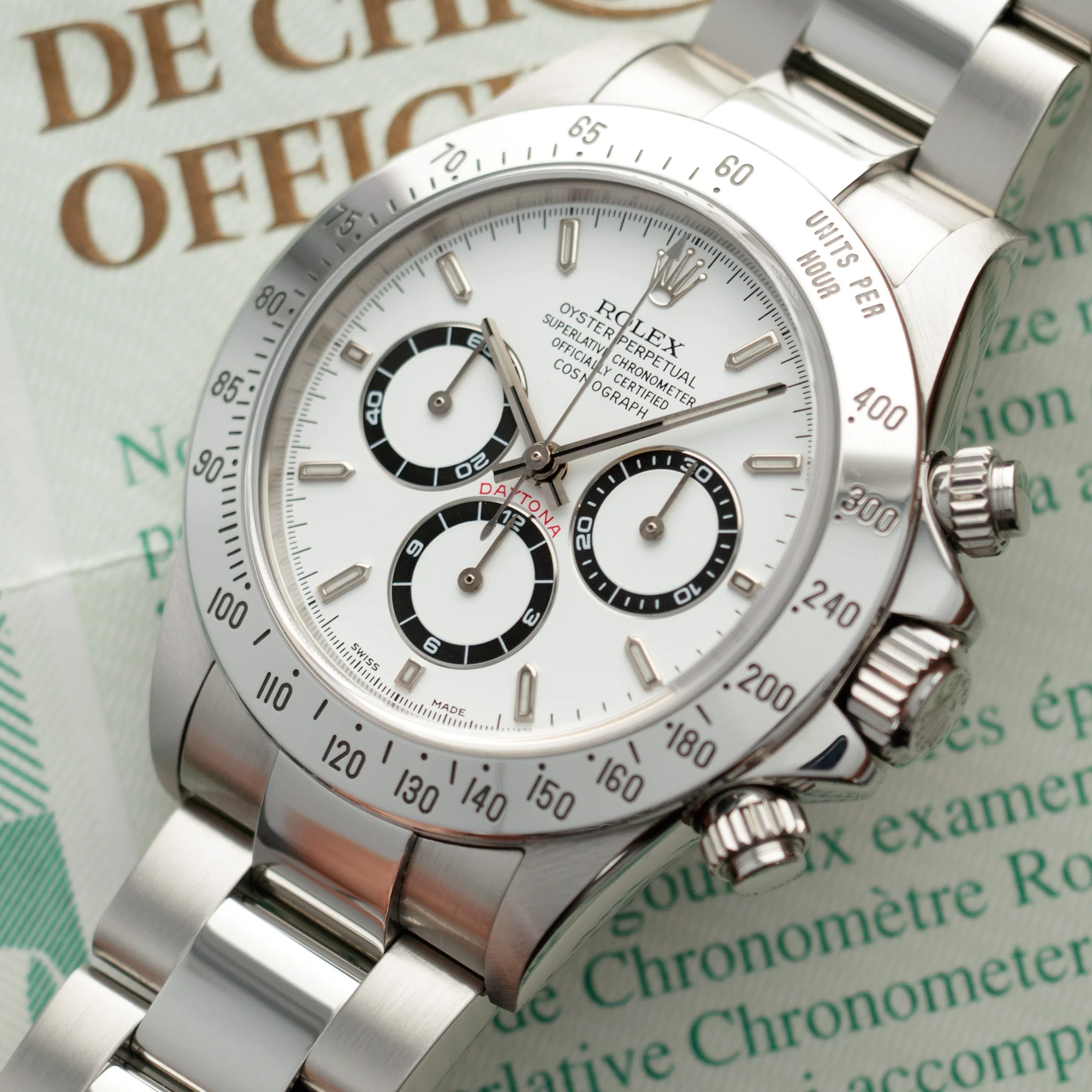 Rolex Steel Daytona Ref. 16520 with Papers - Image 2
