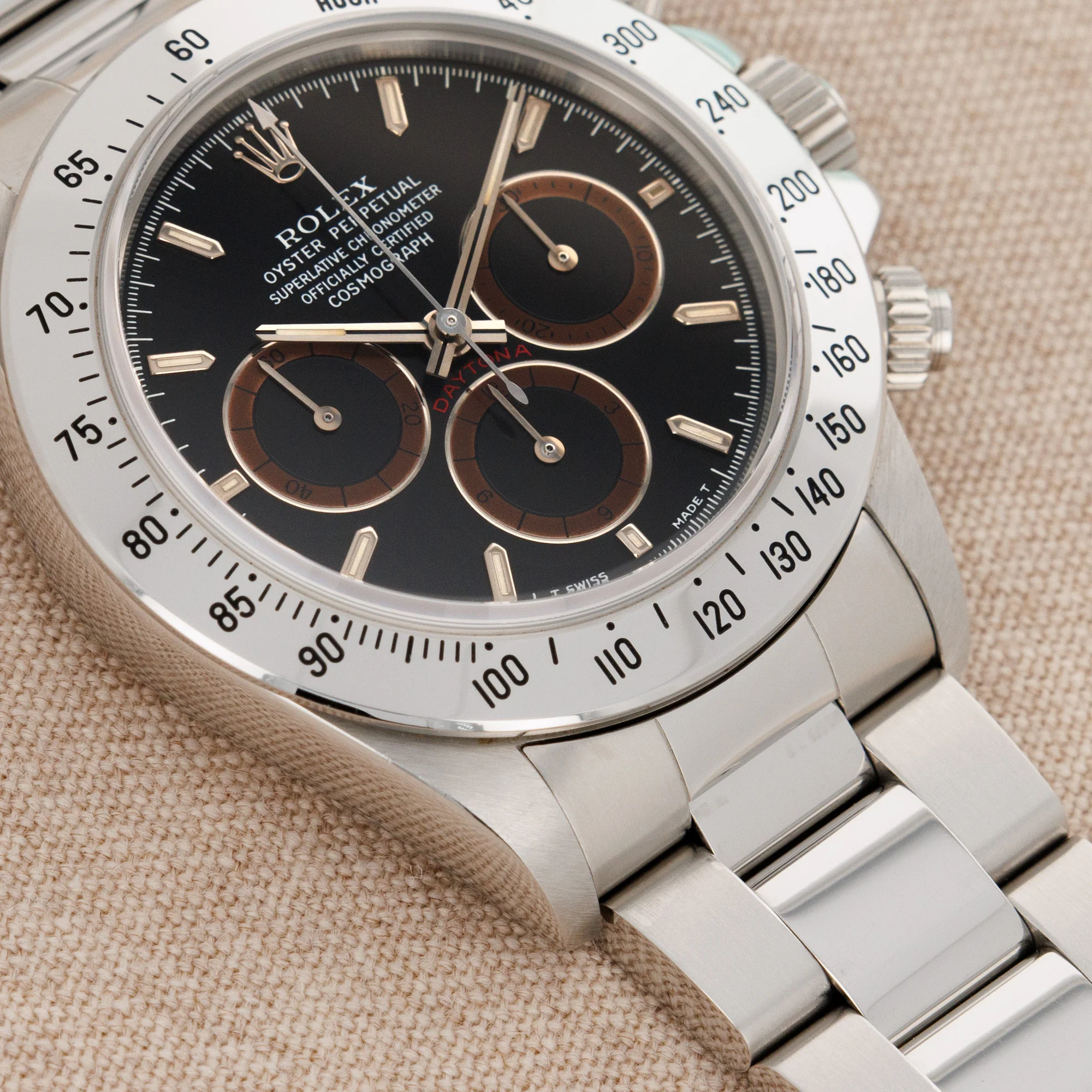 Rolex Steel Daytona Ref. 16520 with Patrizzi Dial in Exceptional Condition - Image 4
