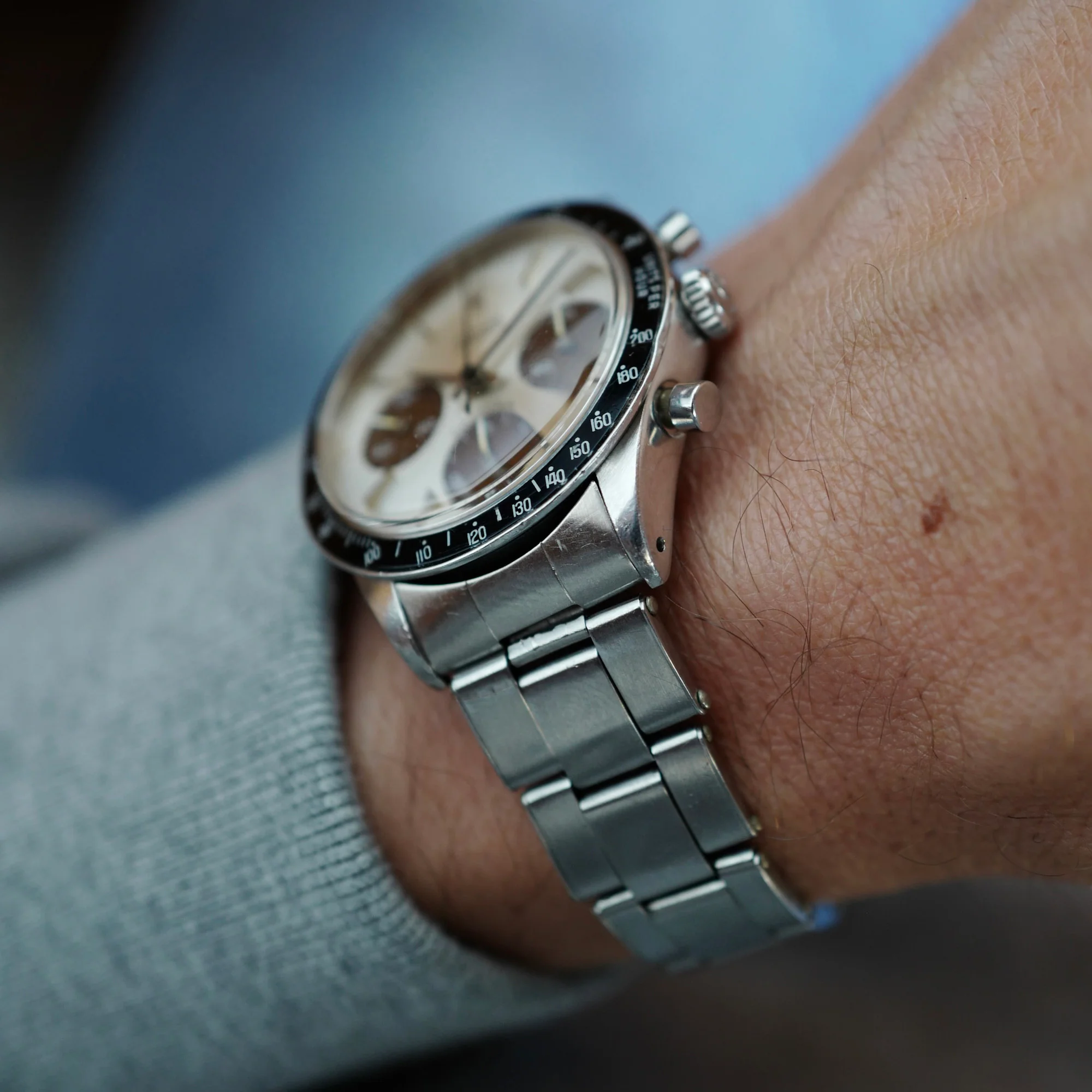 Rolex Steel Daytona Ref. 6241 with Tropical Subdials - Image 4