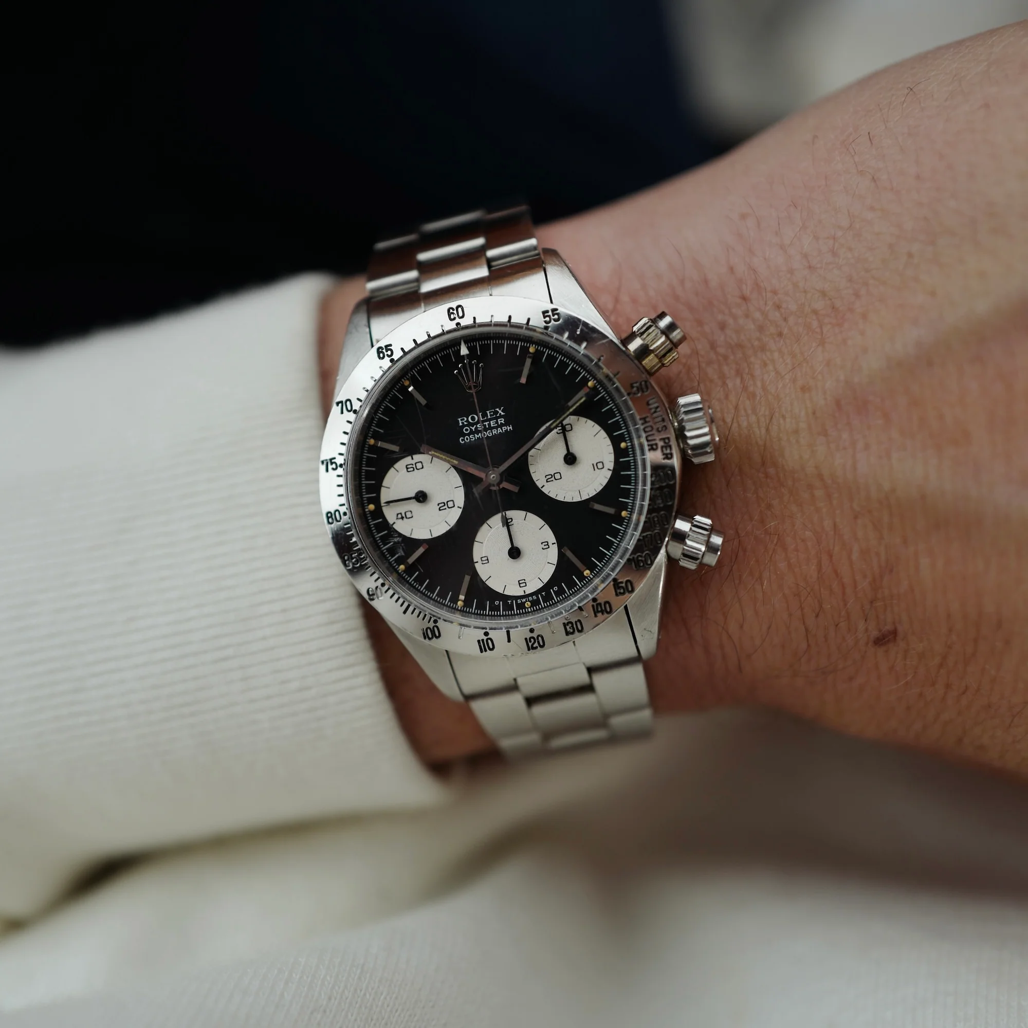 Rolex Steel Daytona Ref. 6265 with Black Sigma Dial - Image 2