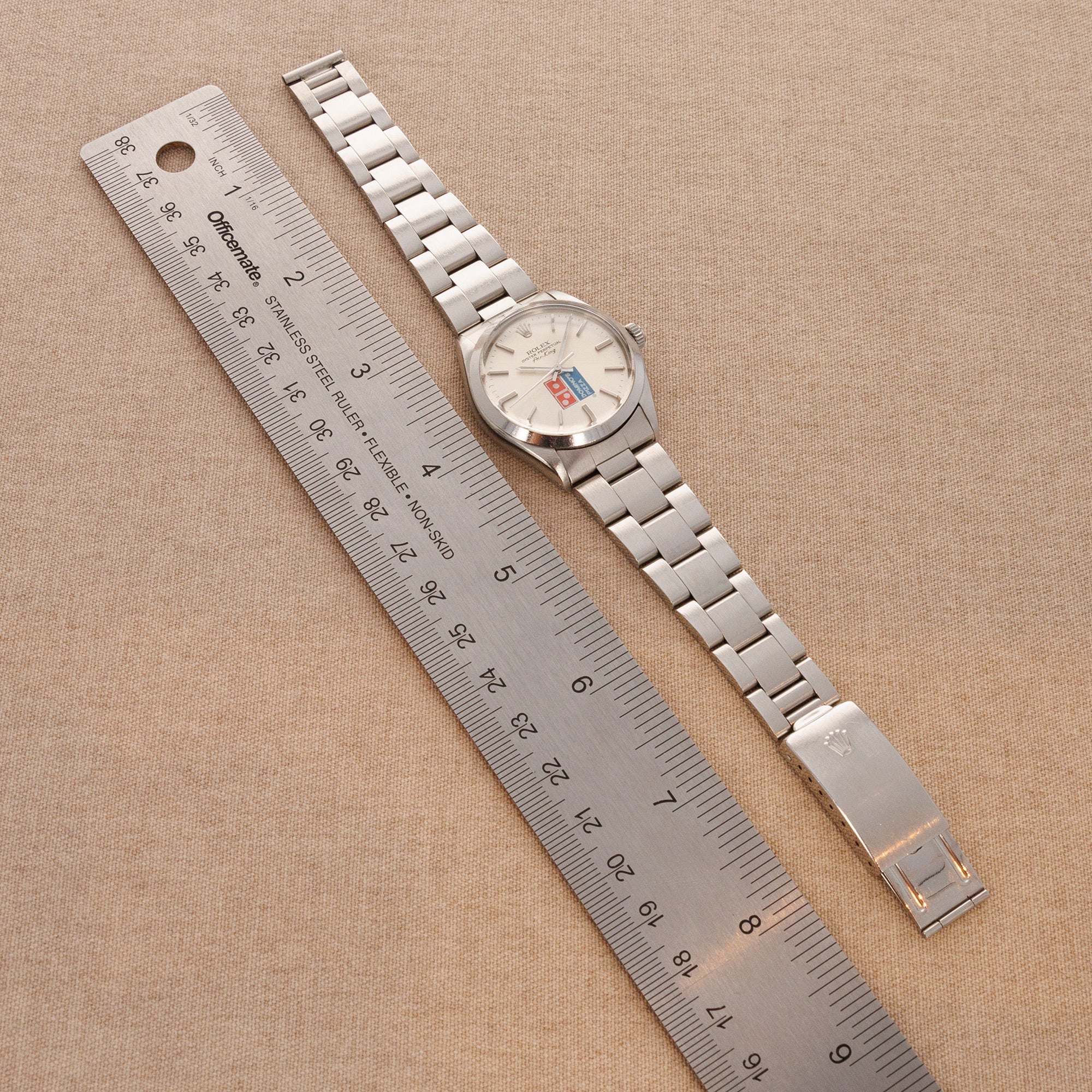 Rolex Steel Dominos Air-King Ref. 5500 with Papers - Image 4
