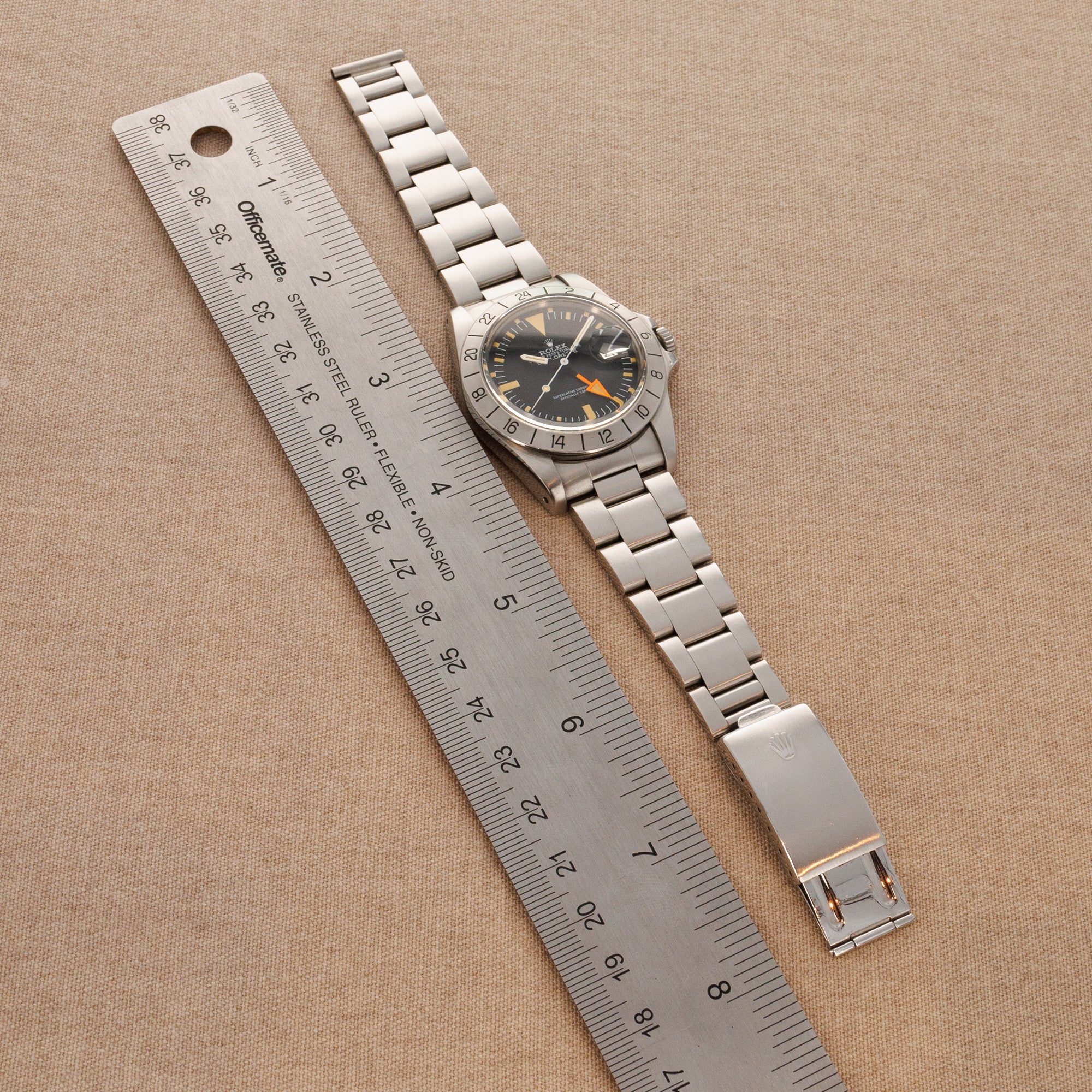 Rolex Steel Explorer II Orange Hand Watch Ref. 1655 - Image 4