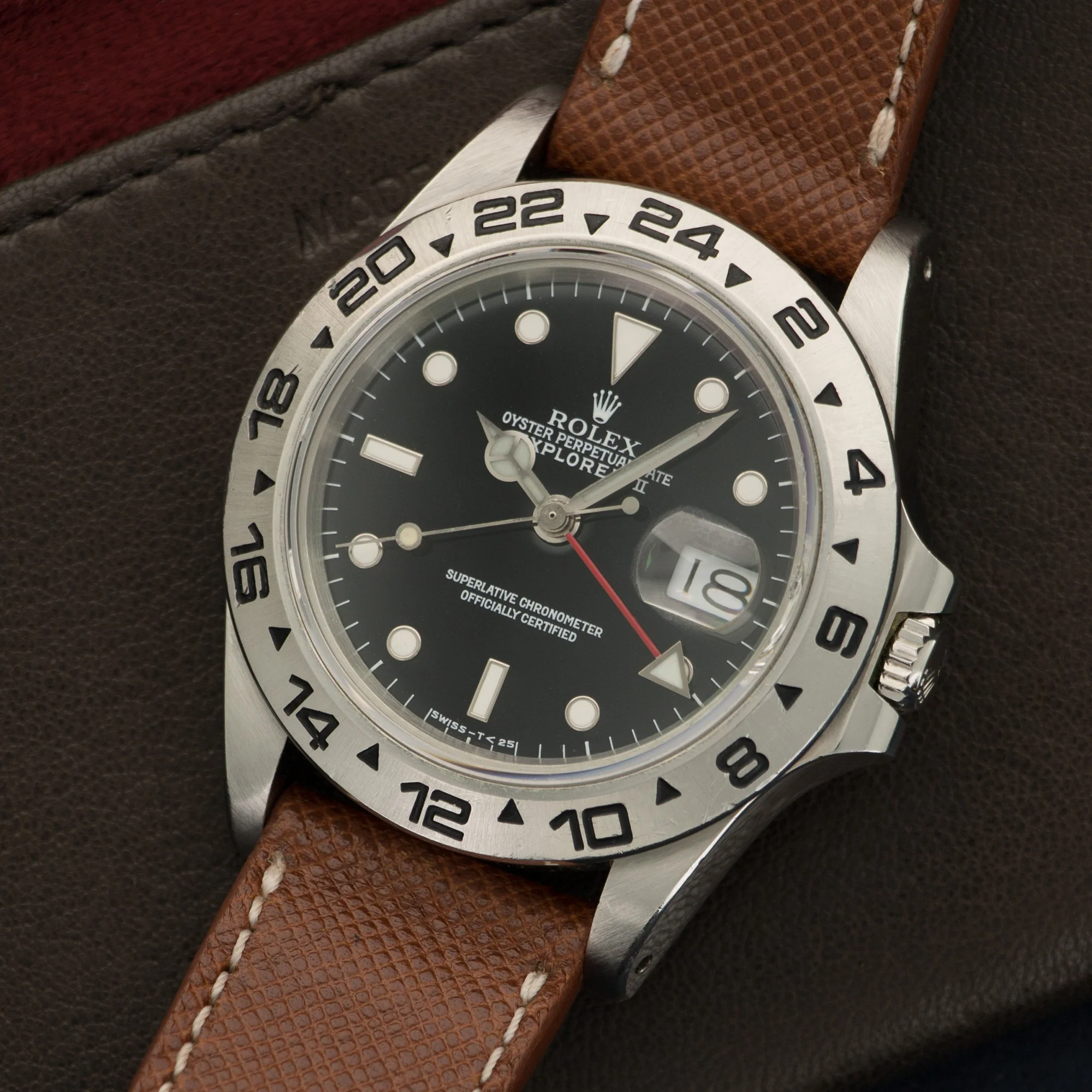 Rolex Steel Explorer II Steger Polar Expedition Watch Ref. 16550 - Image 3