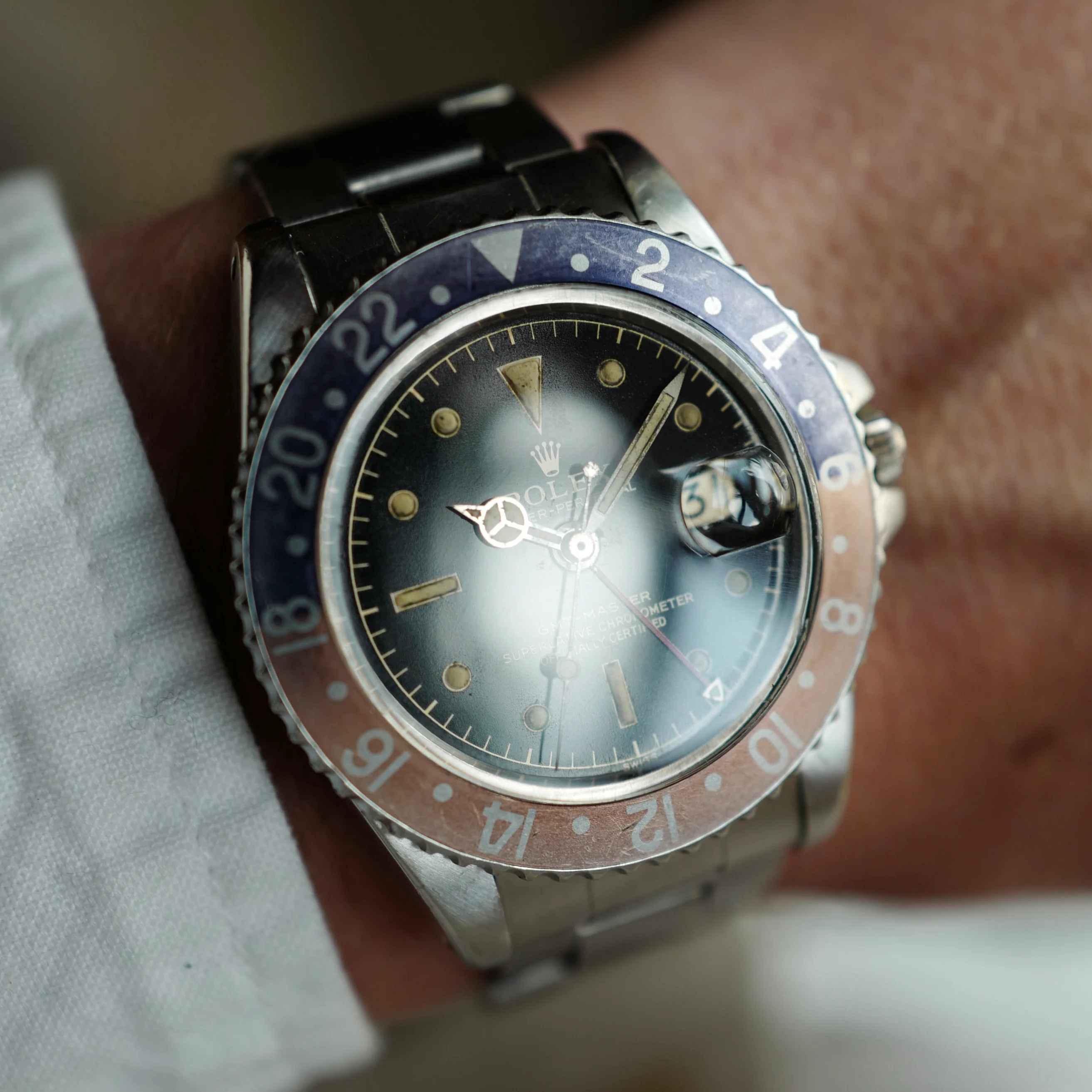 Rolex Steel Gilt Underline Dial GMT-Master Ref. 1675 - Image 6