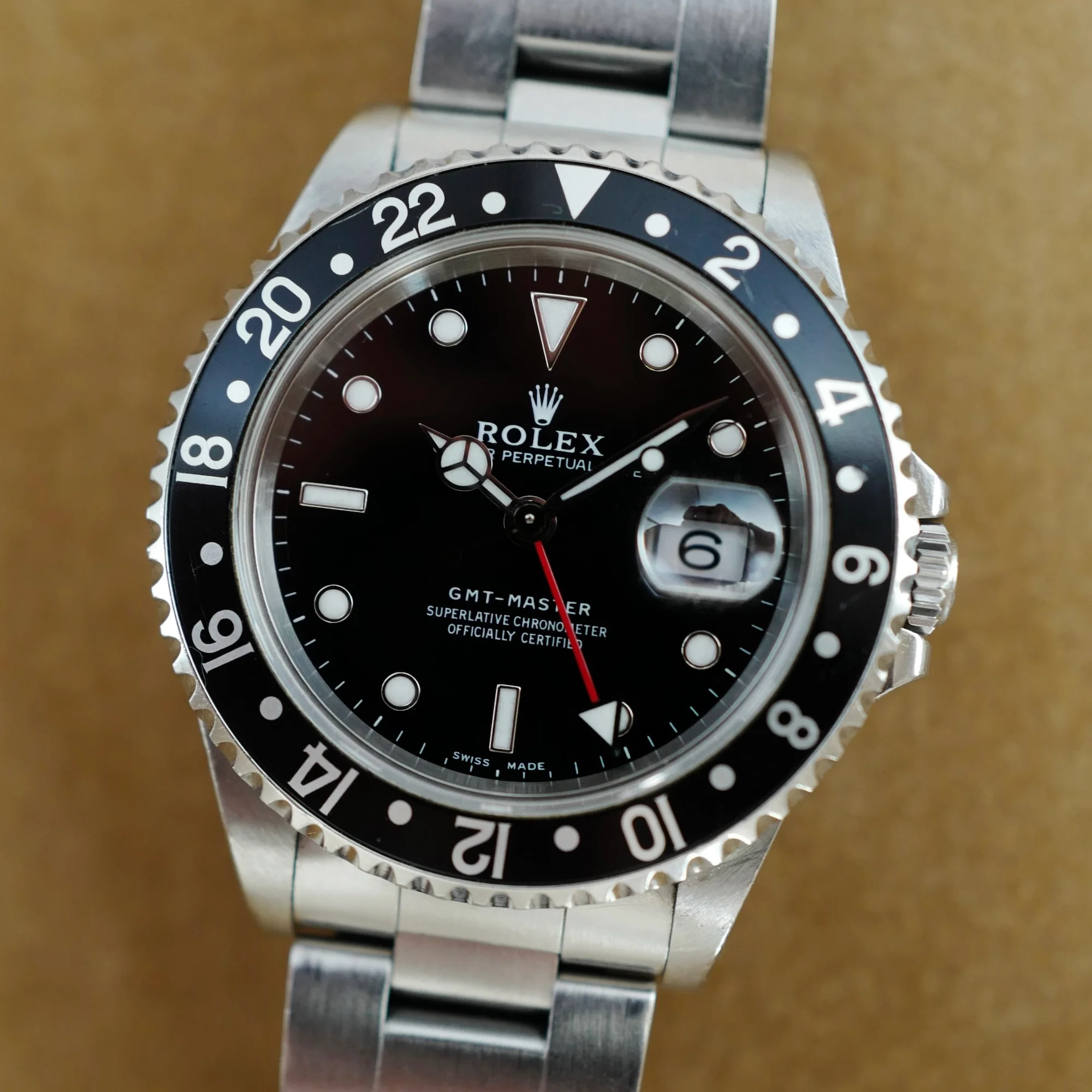 Rolex Steel GMT Master Ref. 16700 with Punched Papers - Image 2