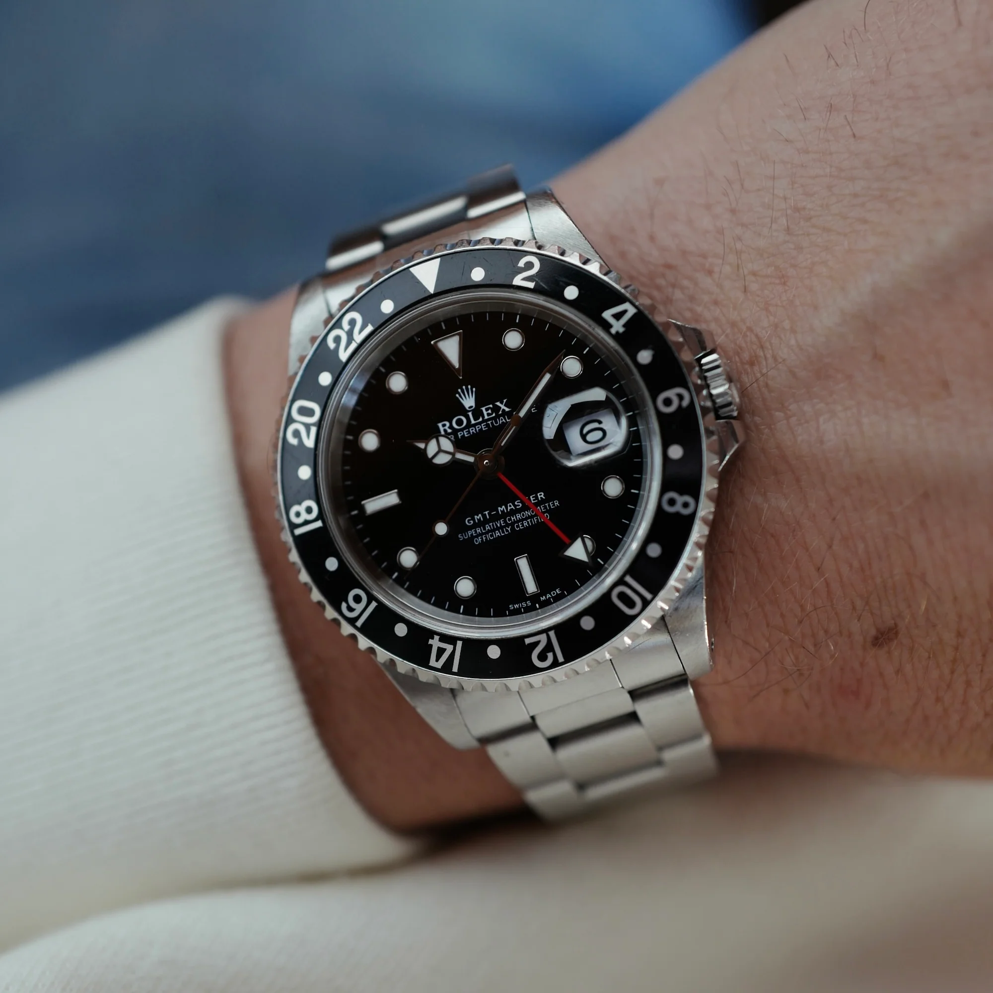 Rolex Steel GMT Master Ref. 16700 with Punched Papers - Image 4