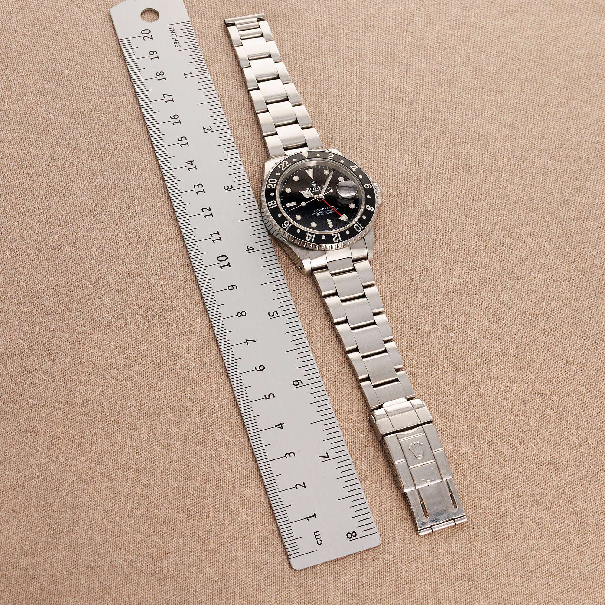 Rolex Steel GMT Master Ref. 16700 with Punched Papers - Image 9