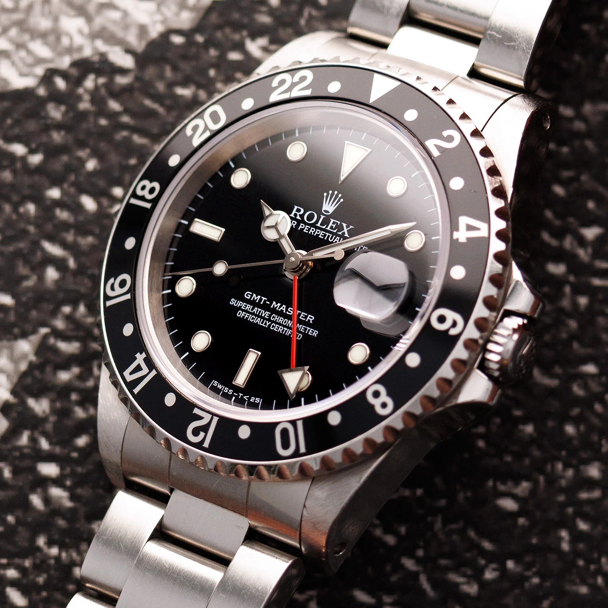 Rolex Steel GMT Master Ref. 16700 with Tritinova Dial - Image 2