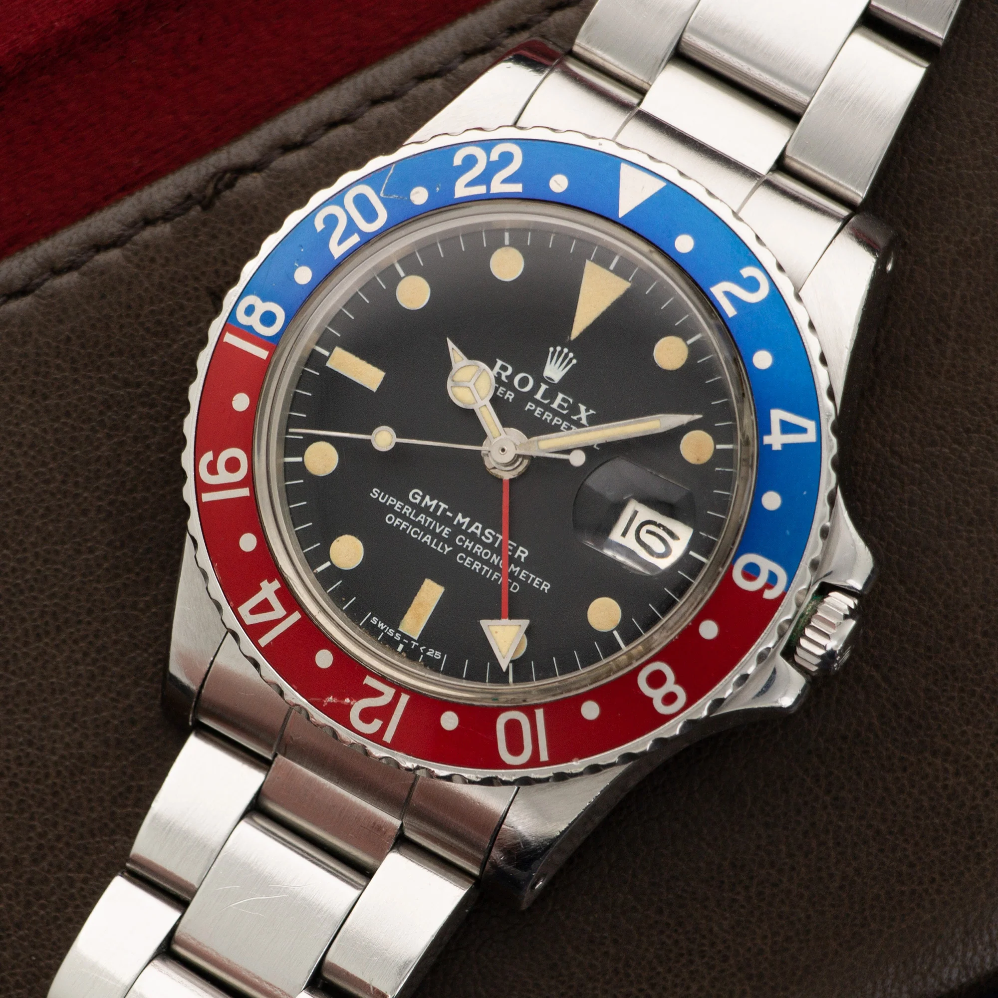 Rolex Steel Pepsi GMT-Master Watch Ref. 1675, Circa 1976 - Image 2