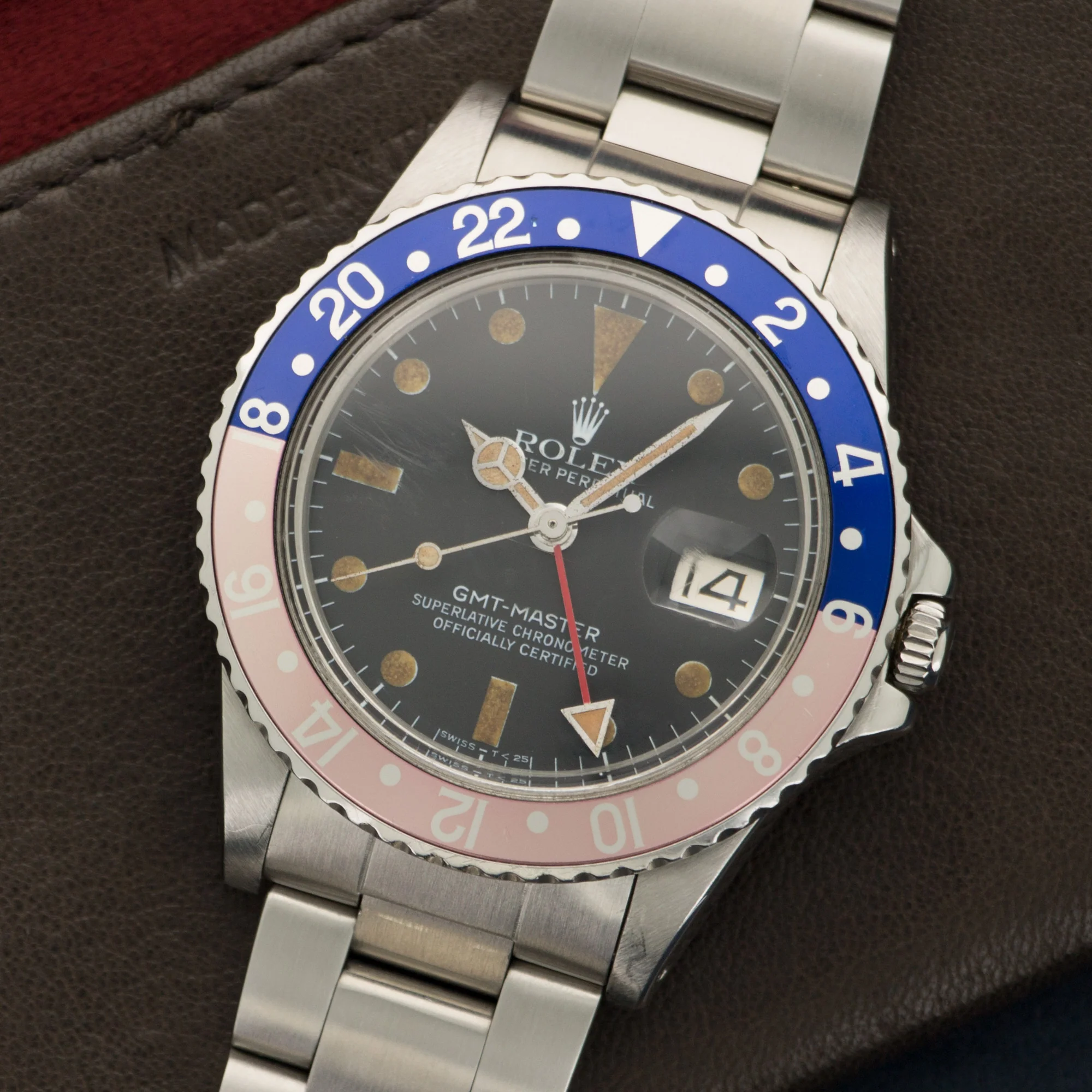 Rolex Steel GMT-Master Watch Ref. 16750 - Image 2