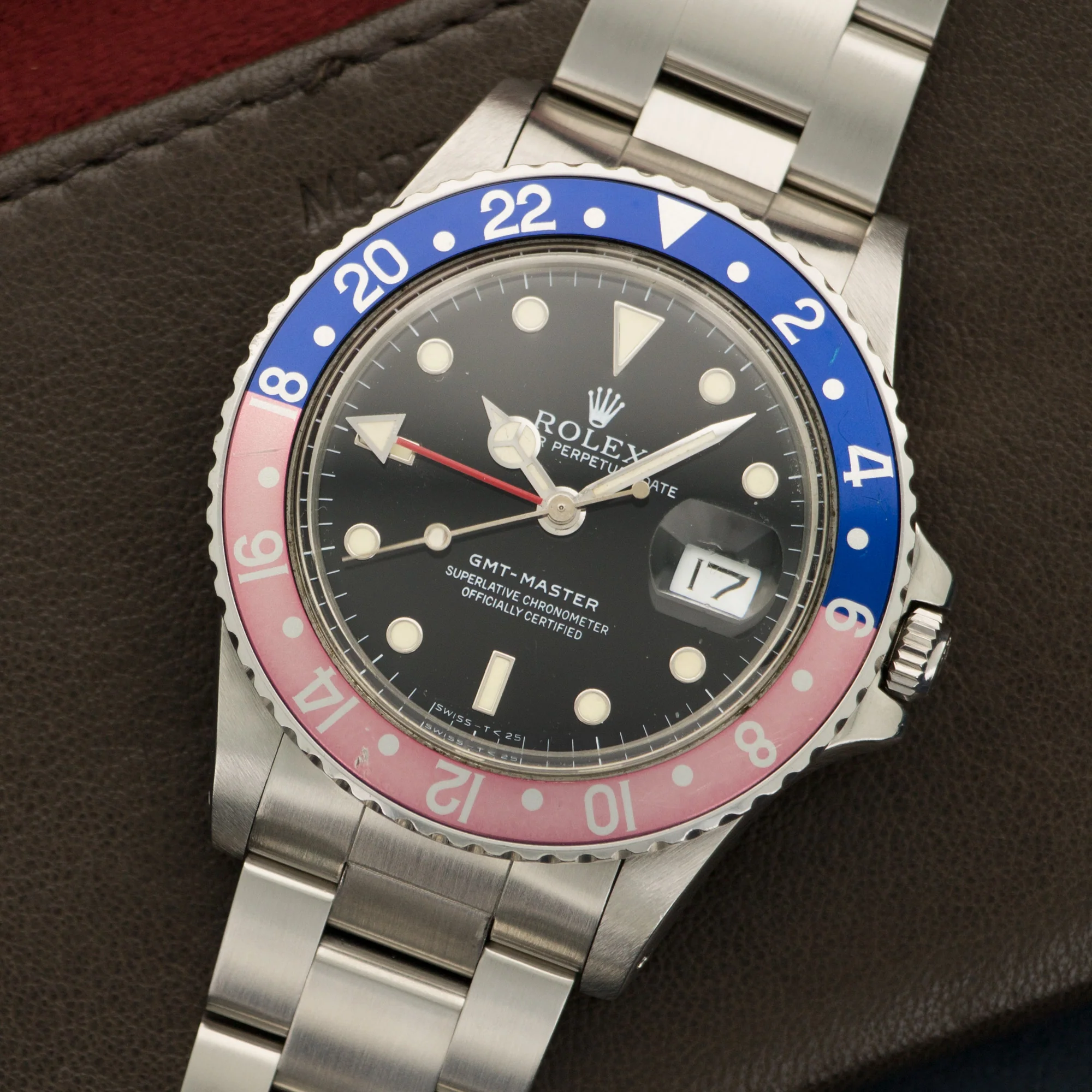 Rolex Steel GMT-Master Watch Ref. 16750 - Image 2