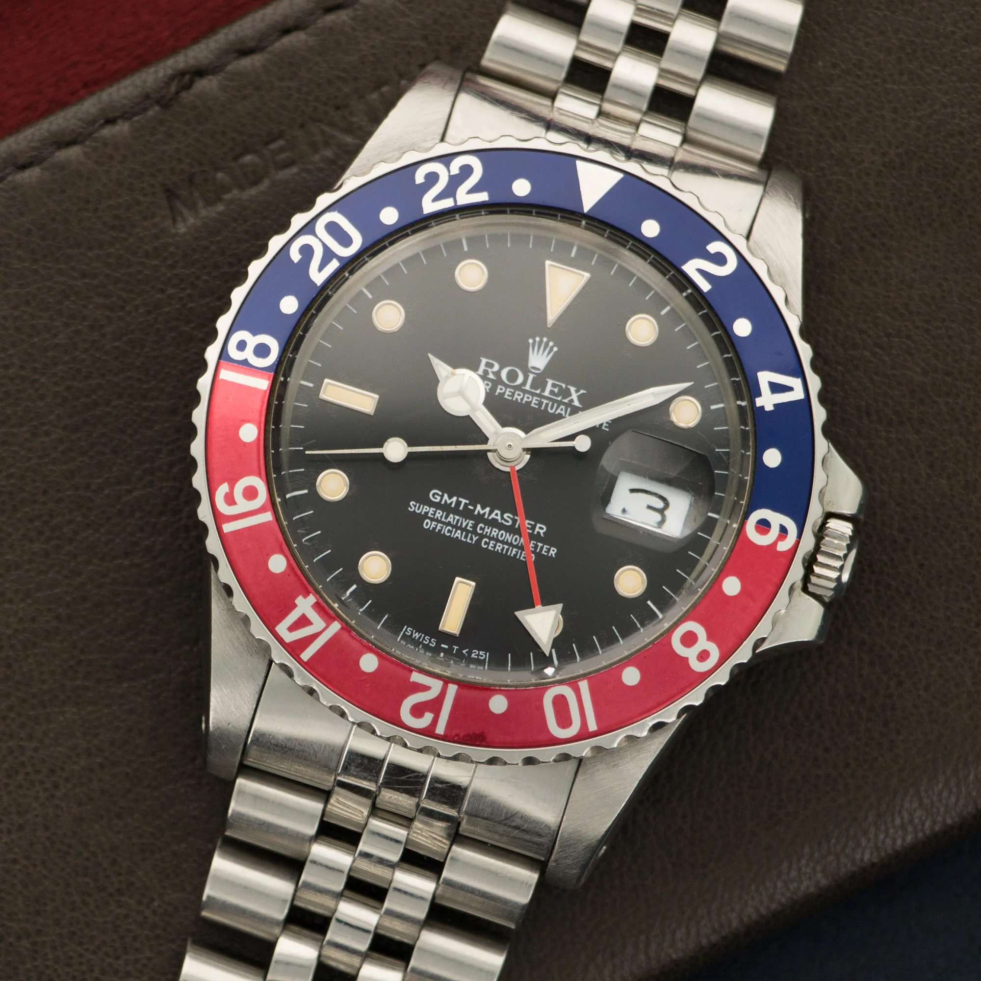 Rolex Steel GMT-Master Watch Ref. 16750 - Image 2
