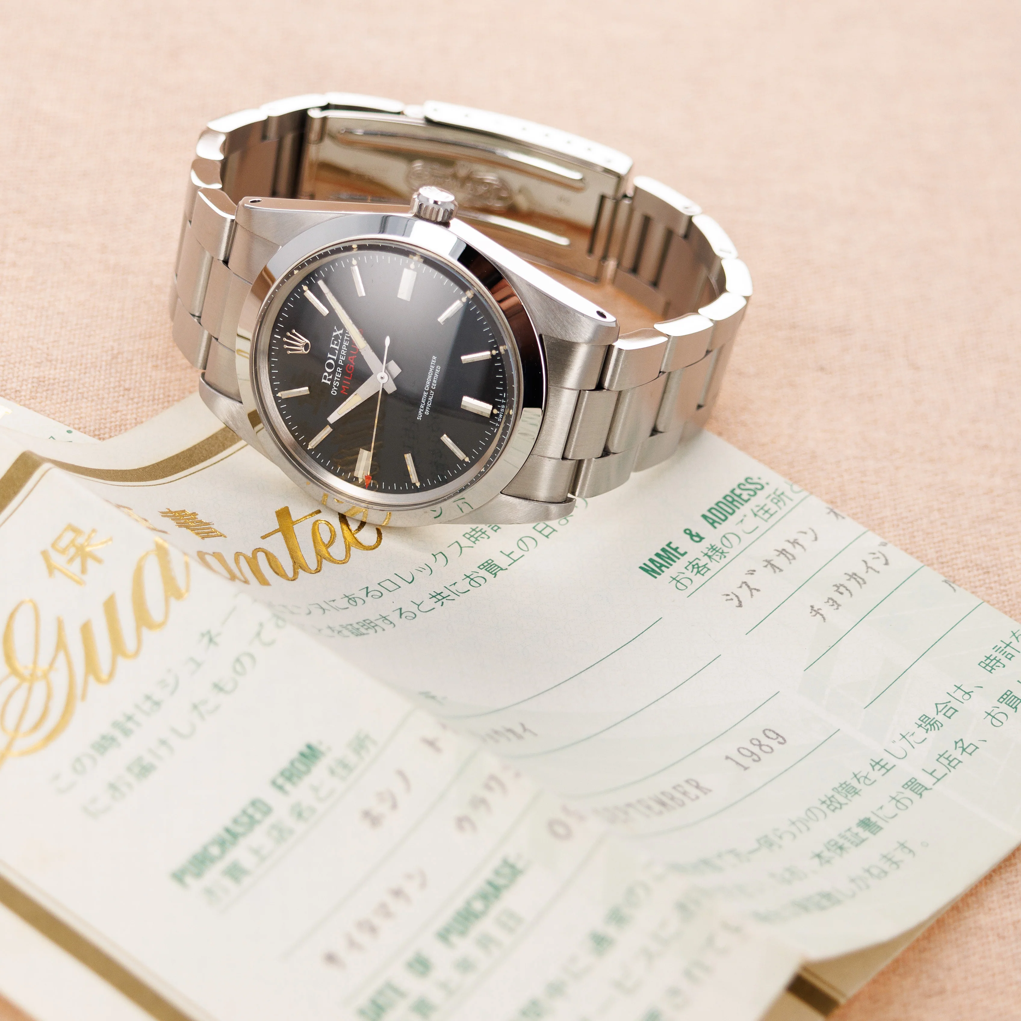 Rolex Steel Milgauss Ref. 1019 - Image 5
