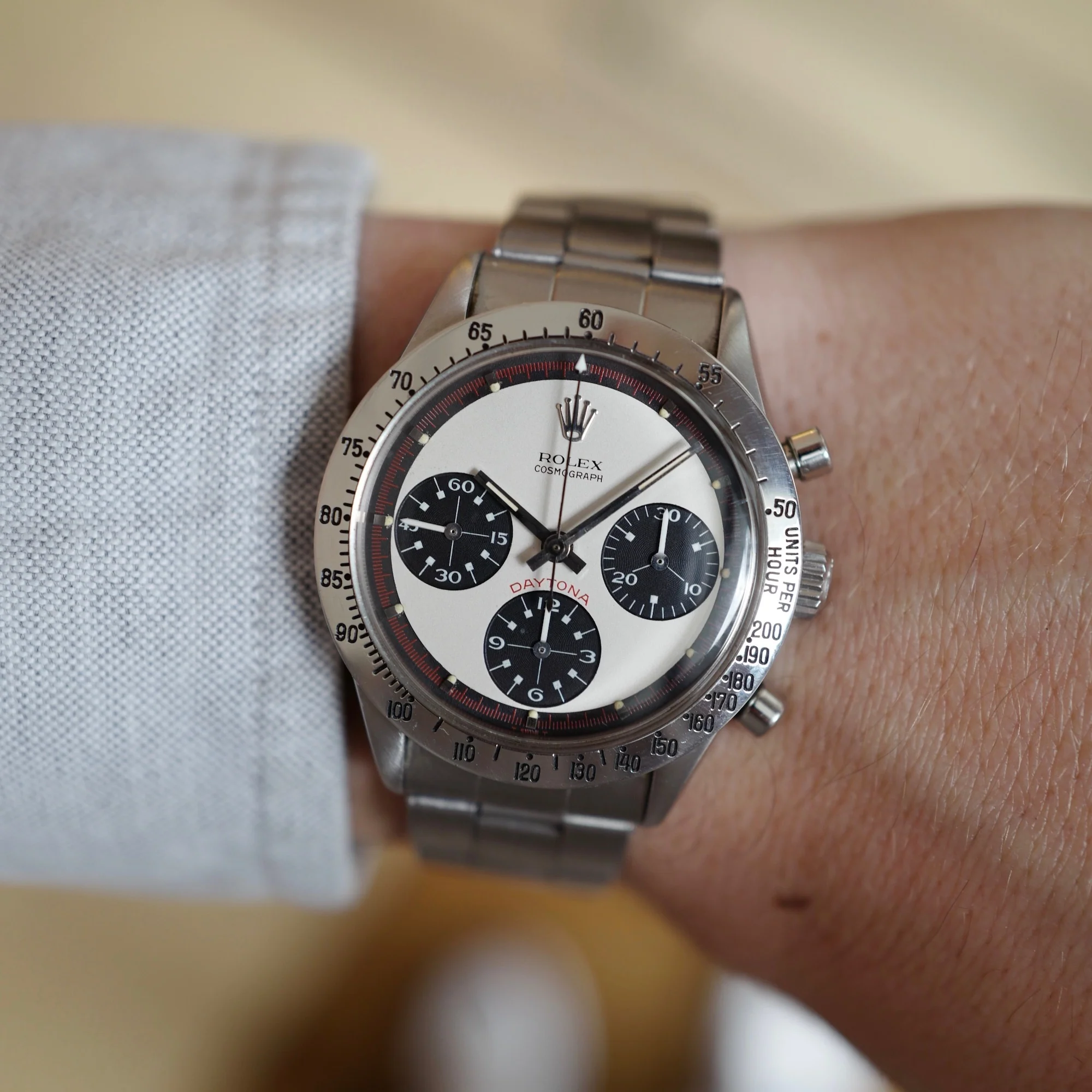 Rolex Steel Paul Newman Daytona, Ref. 6239 - Image 7