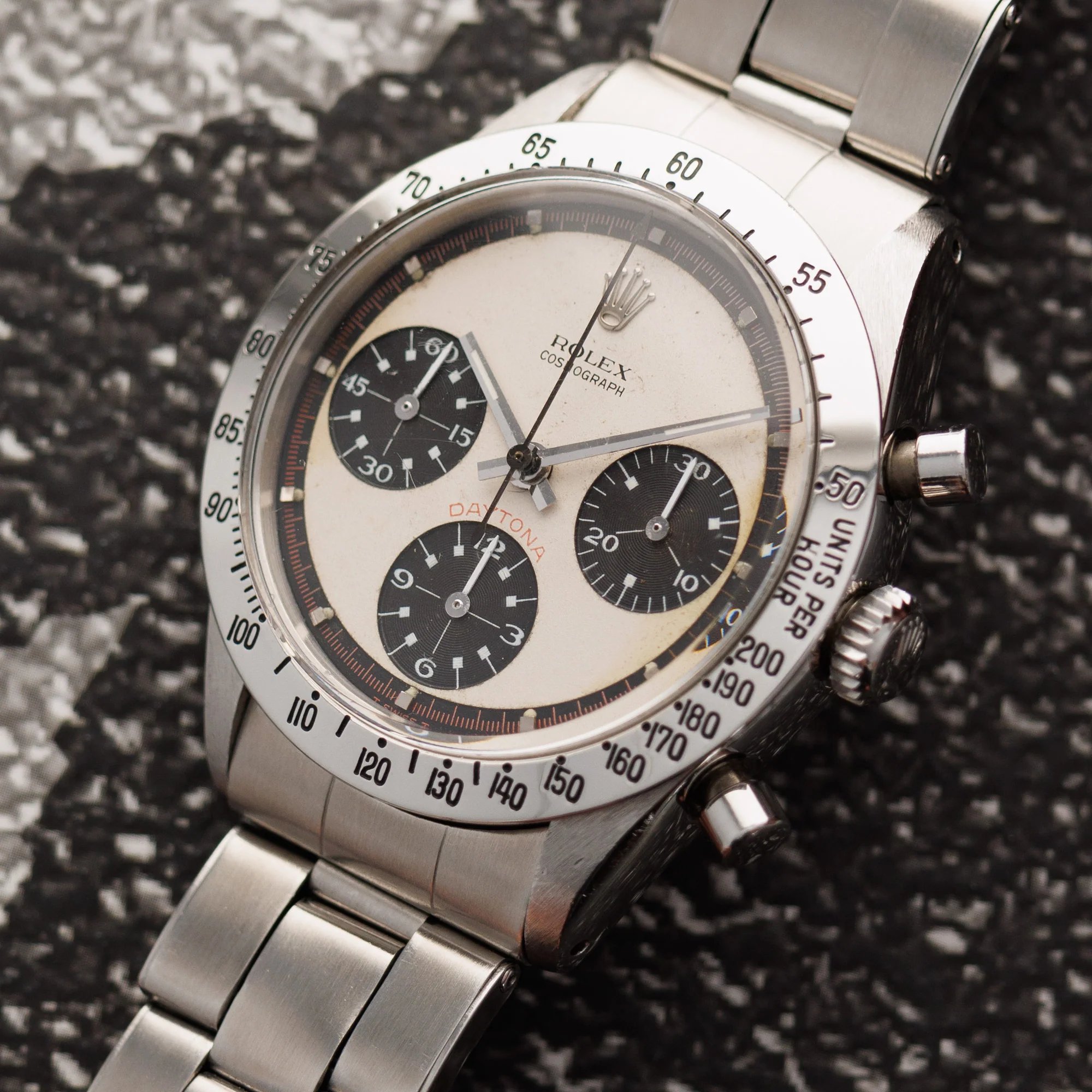 Rolex Steel Paul Newman Daytona Watch Ref. 6239 - Image 2