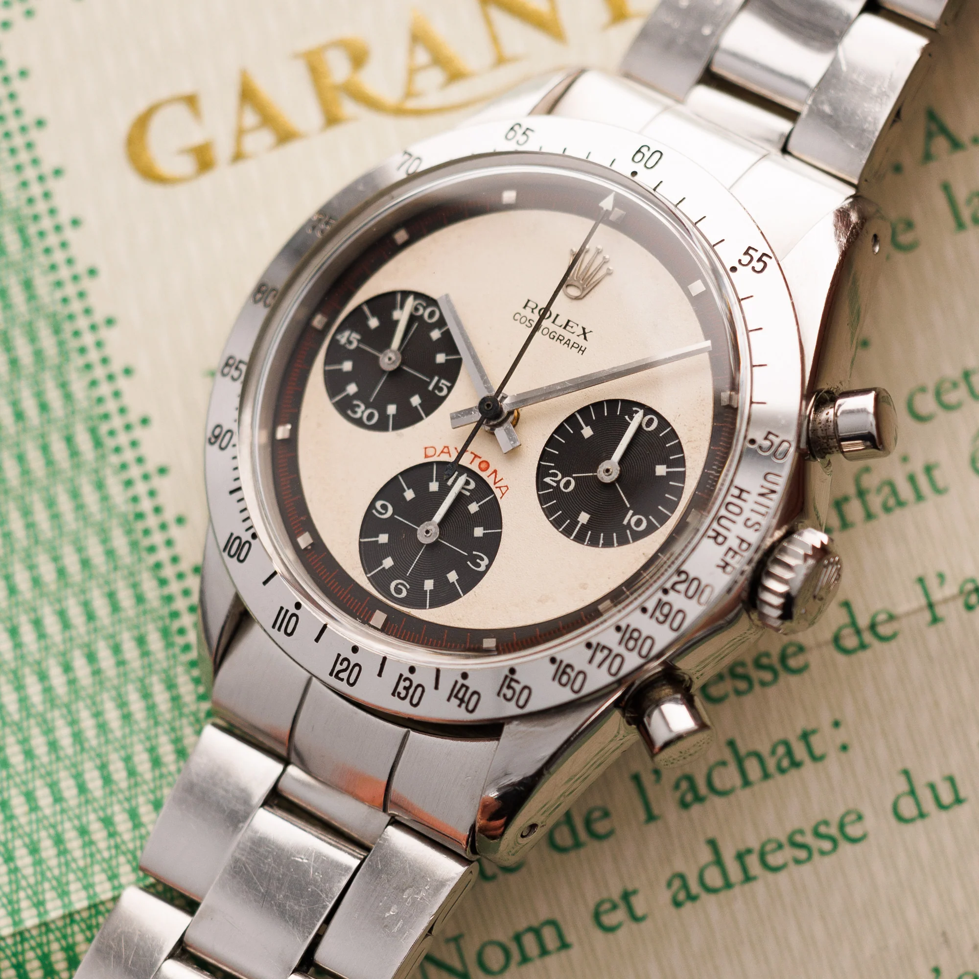 Rolex Steel Paul Newman Daytona Ref. 6239 - Image 2