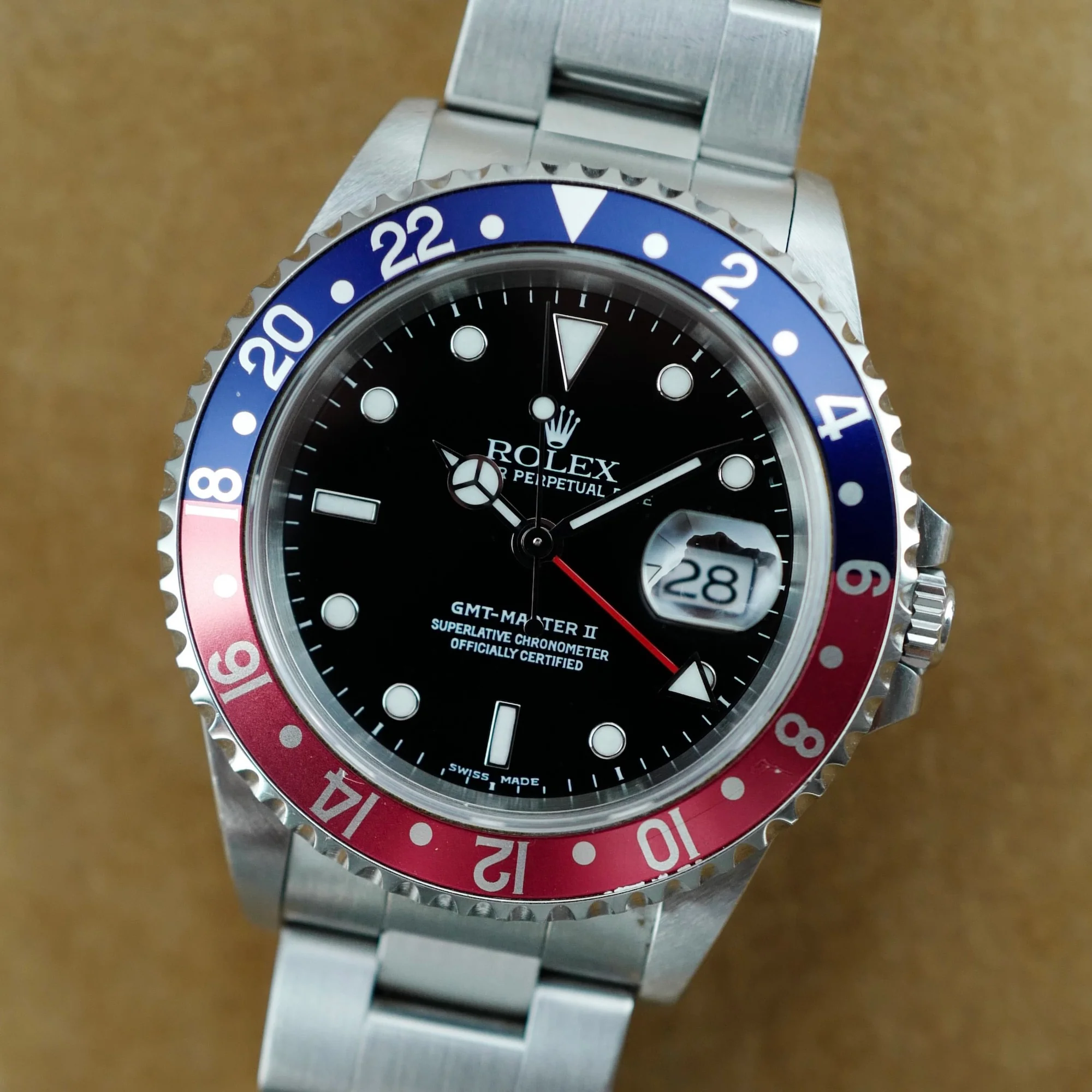 Rolex Steel Pepsi GMT-Master II Ref. 16710 with Box and Papers - Image 3
