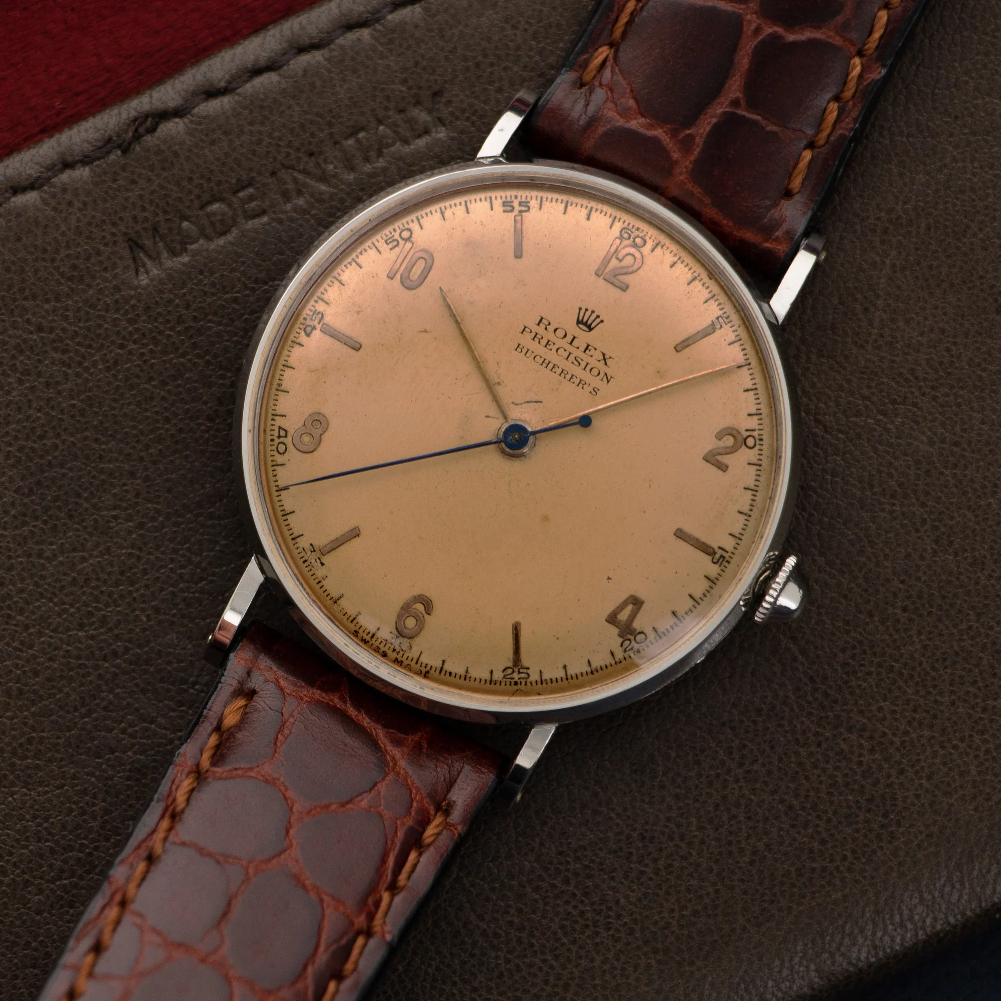 Rolex Steel Precision Watch Ref. 4061, Retailed by Bucherers - Image 2