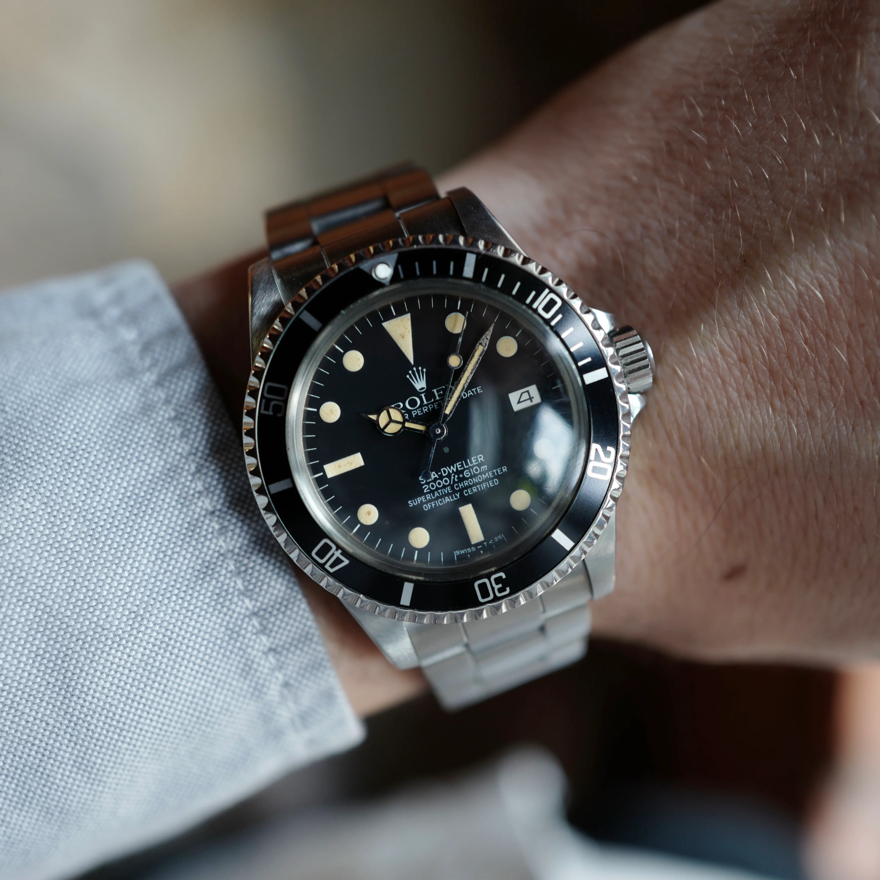 Rolex Steel Sea-Dweller Ref. 1665 - Image 4