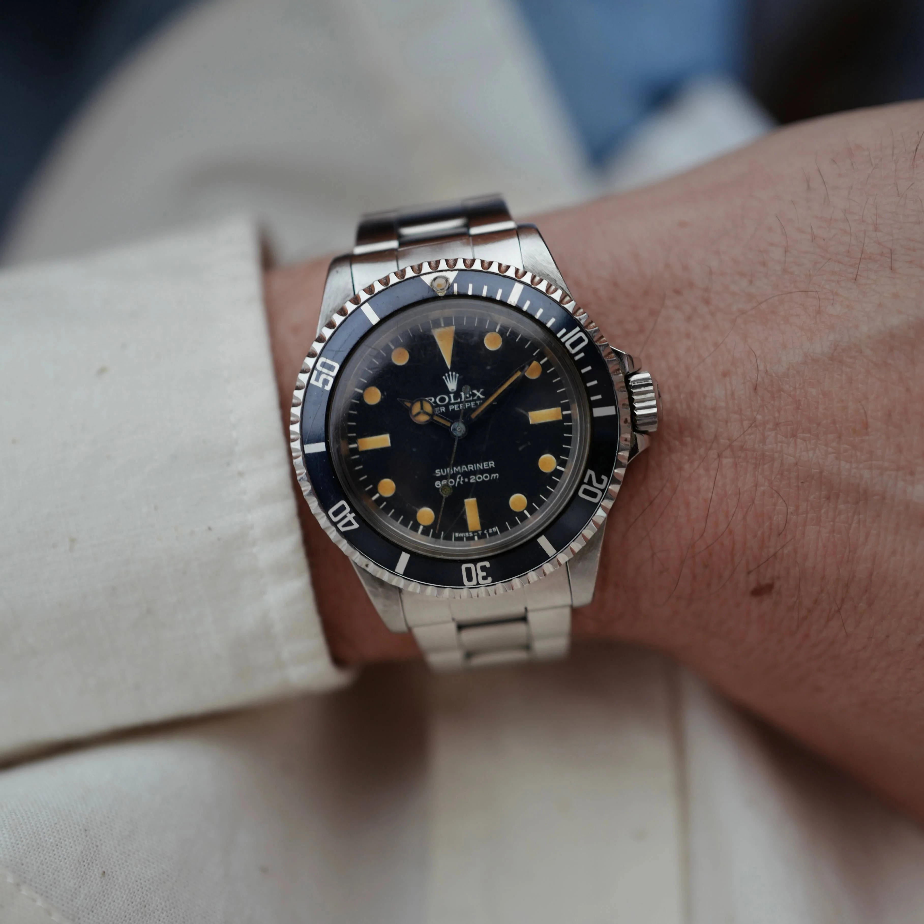 Rolex Steel Submariner Ref. 5513 with Original Paper - Image 2