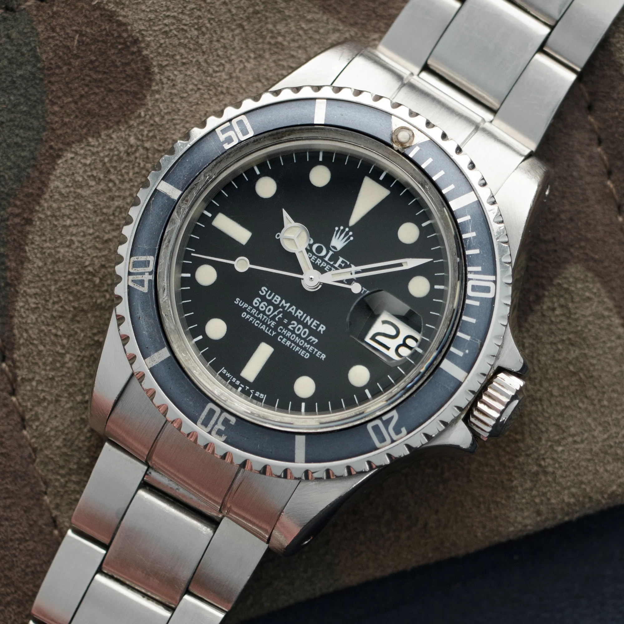 Rolex Steel Submariner Watch Ref. 1680 - Image 2
