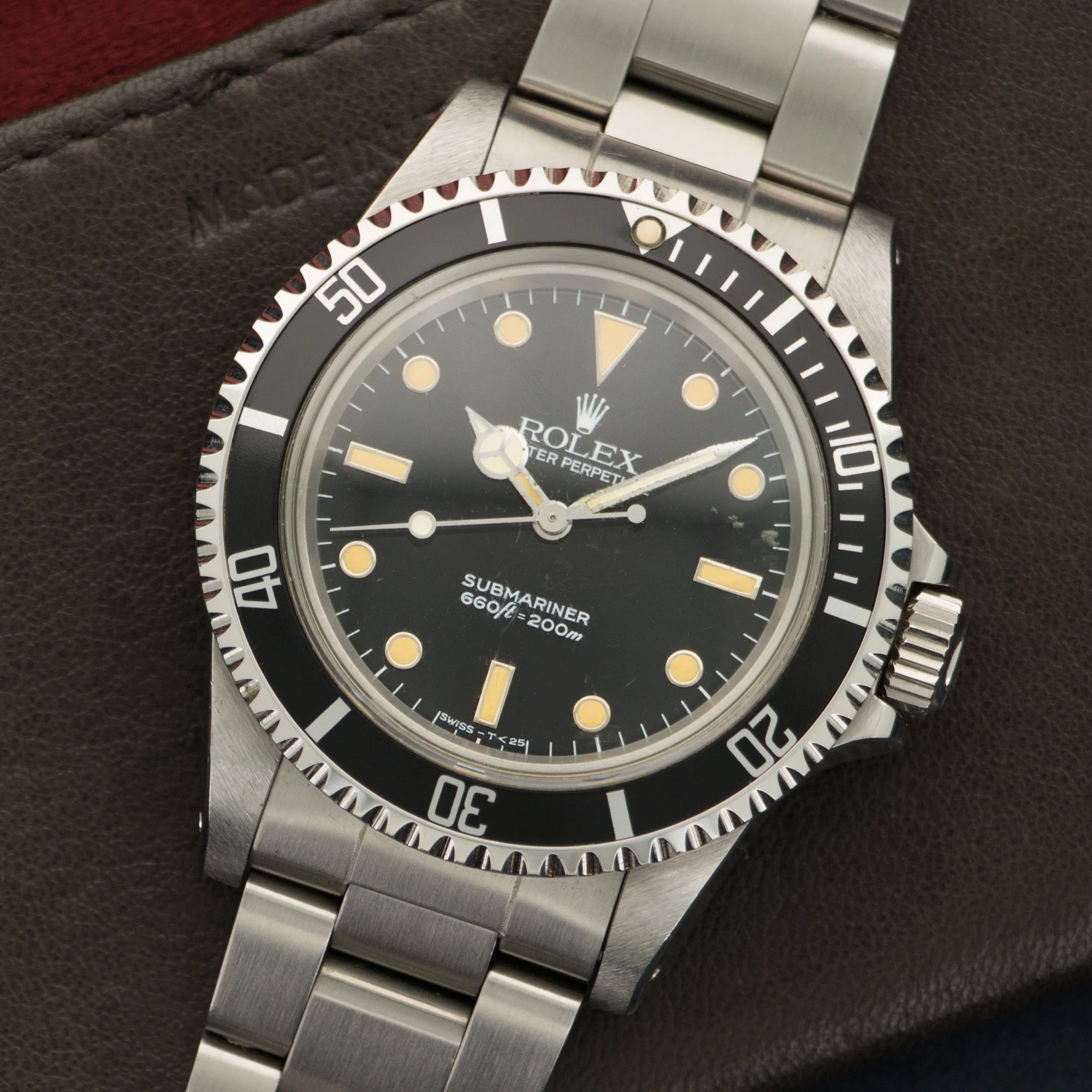 Rolex Steel Submariner Watch Ref. 5513 - Image 2