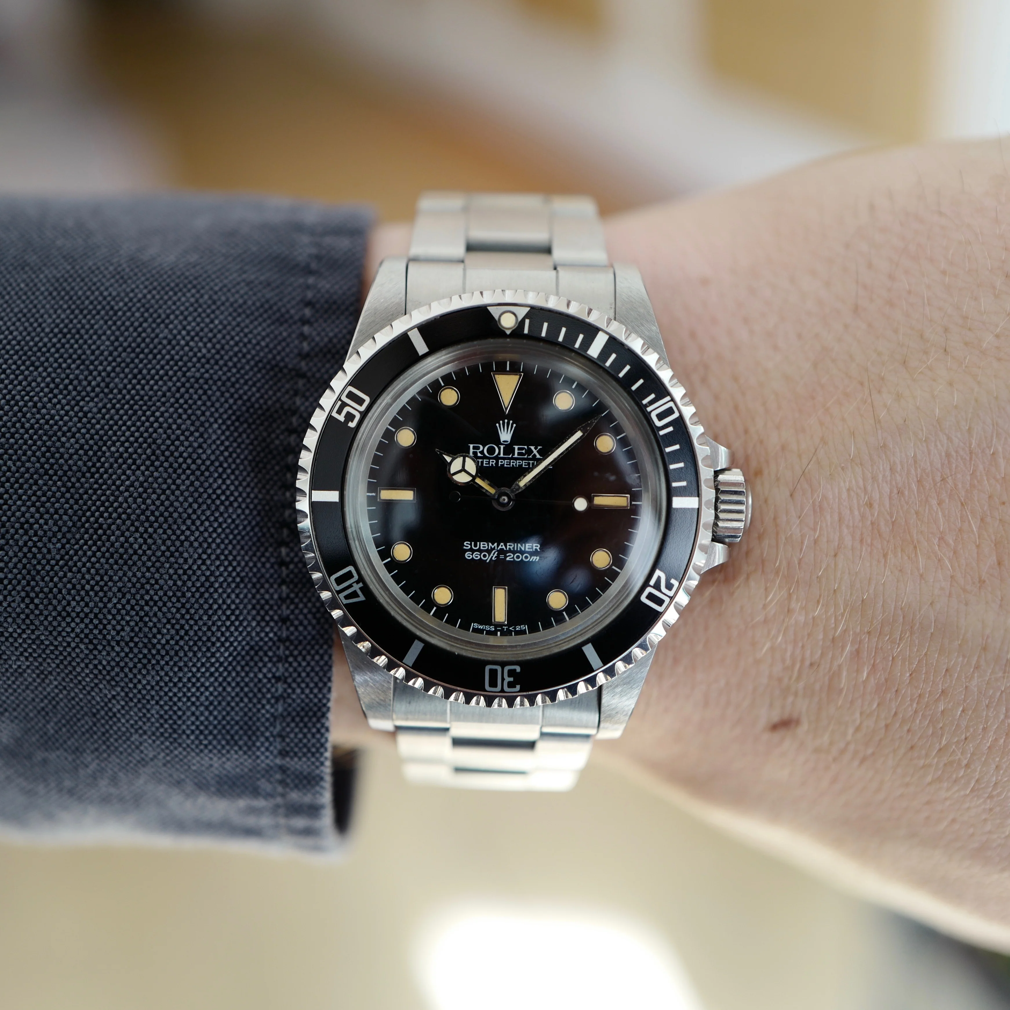 Rolex Steel Submariner Watch Ref. 5513 - Image 7
