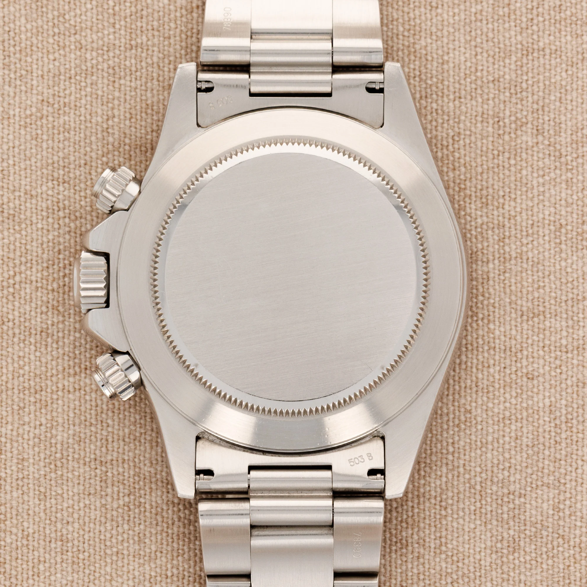 Rolex Steel Zenith Daytona Chronograph Ref. 16520 with Original Warranty - Image 3
