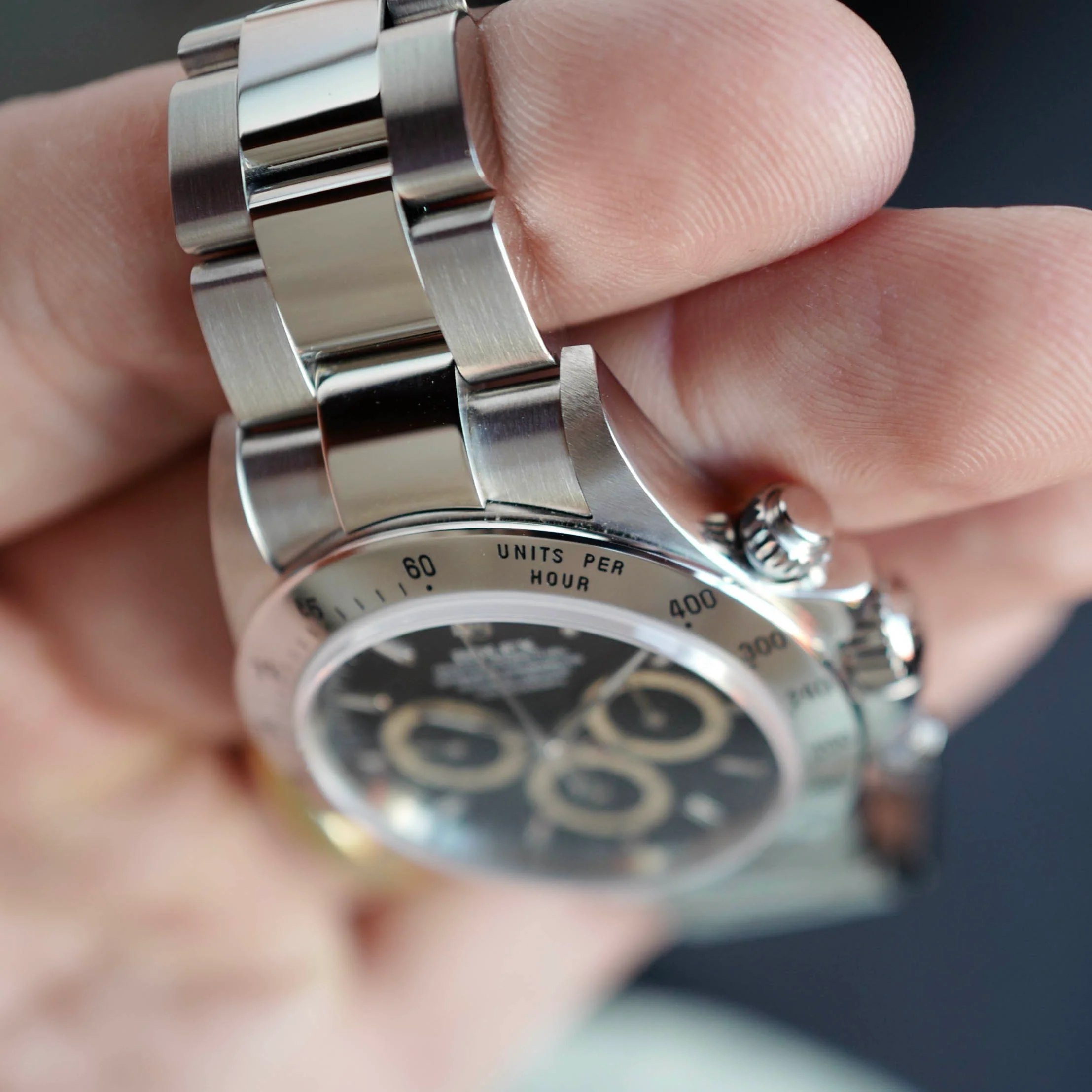Rolex Steel Zenith Daytona Ref. 16520 in New Old Stock Condition with Papers (NEW ARRIVAL) - Image 3