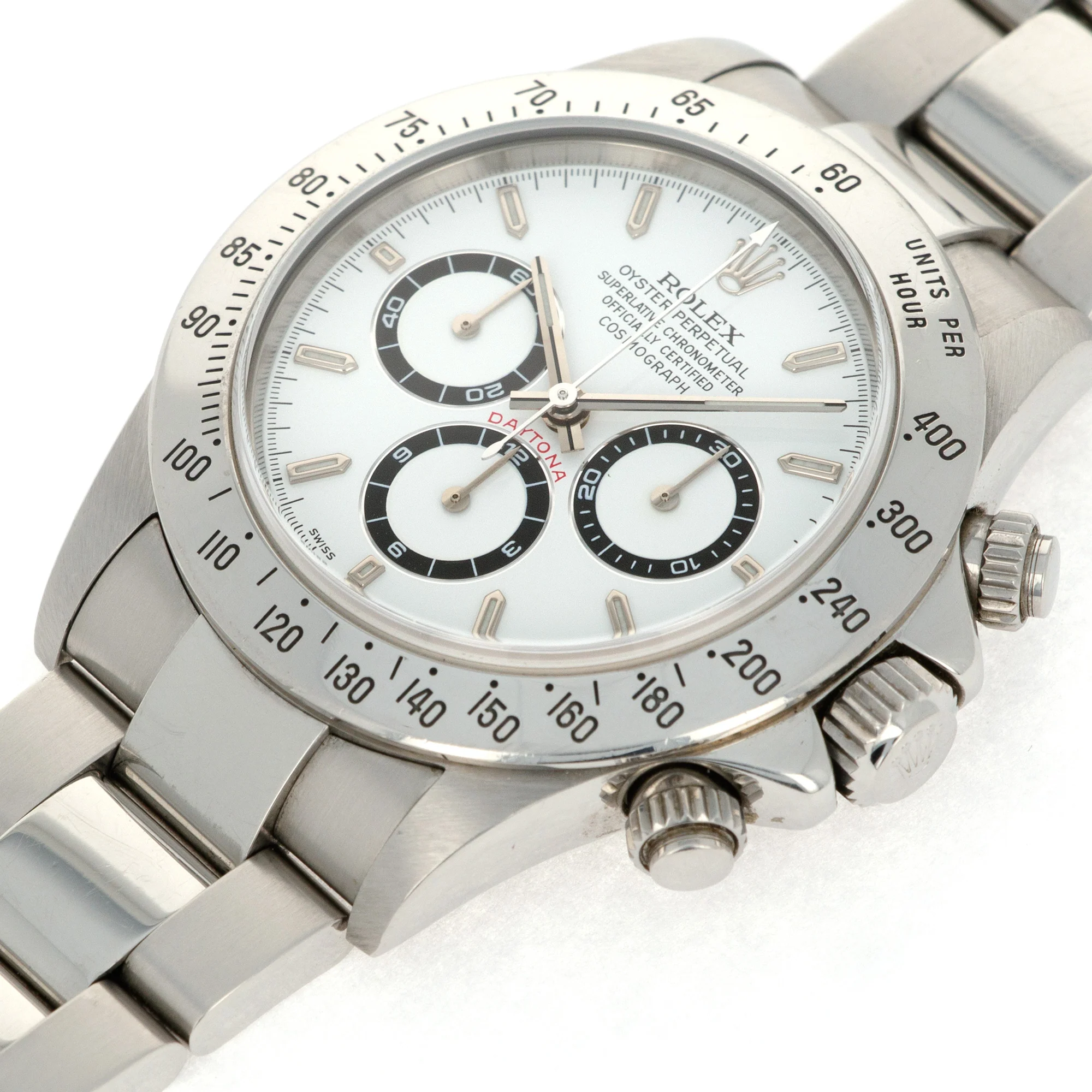 Rolex Steel Zenith Daytona Ref. 16520 with Original Warranty Paper - Image 3