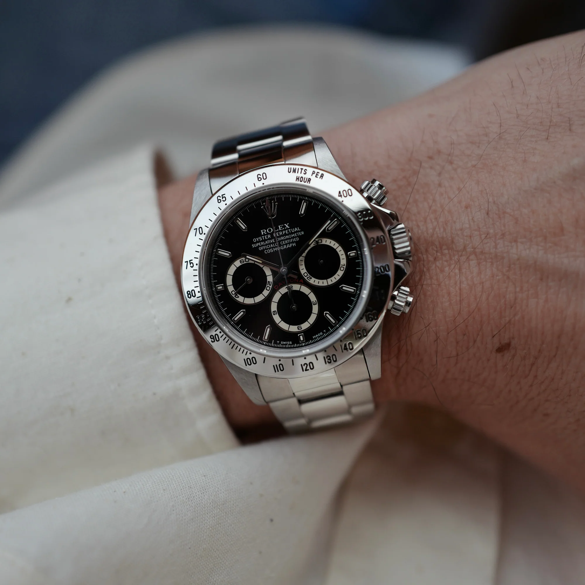 Rolex Steel Zenith Daytona Ref. 16520 - Image 3