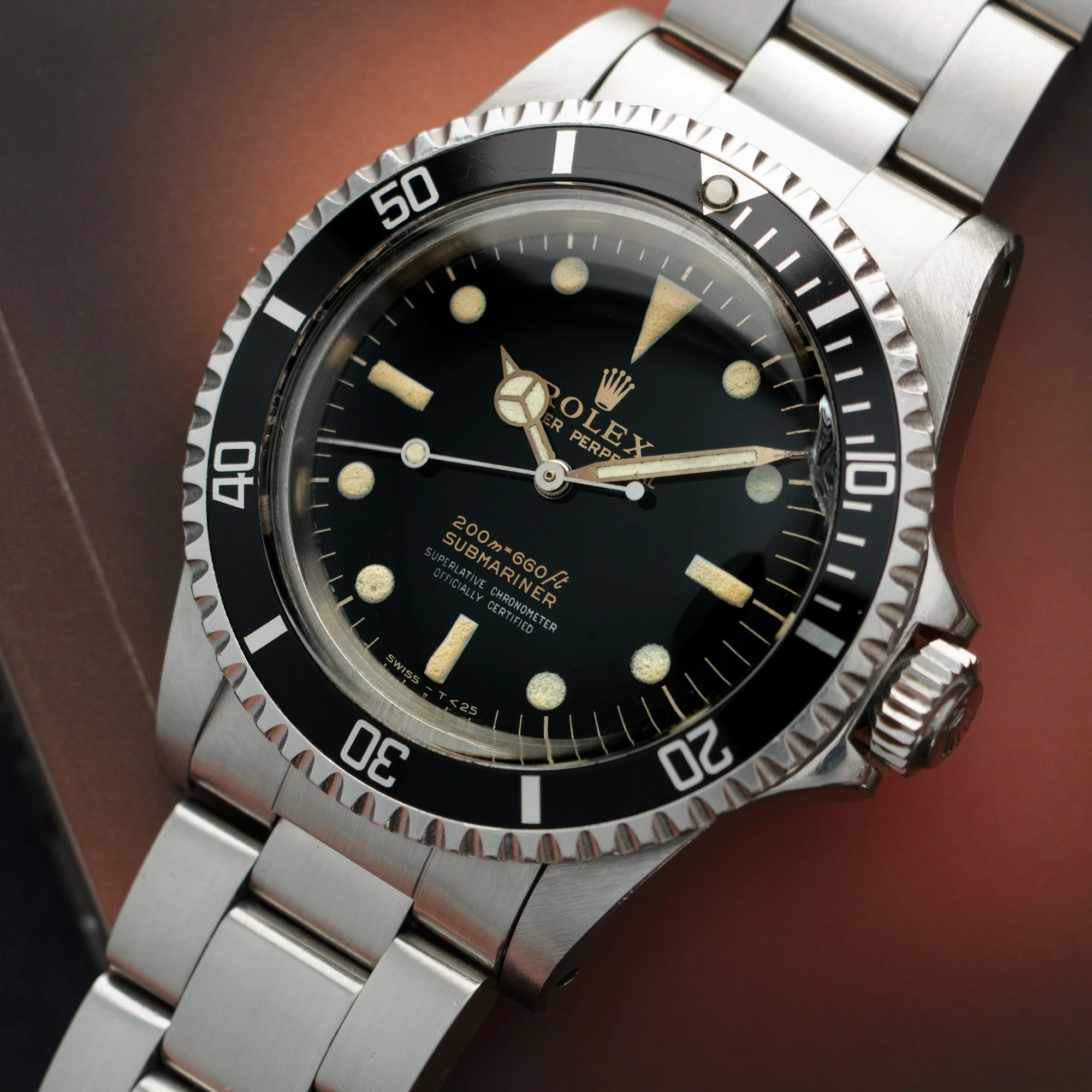 Rolex Submariner Four Line Gilt Ref. 5512 - Image 2