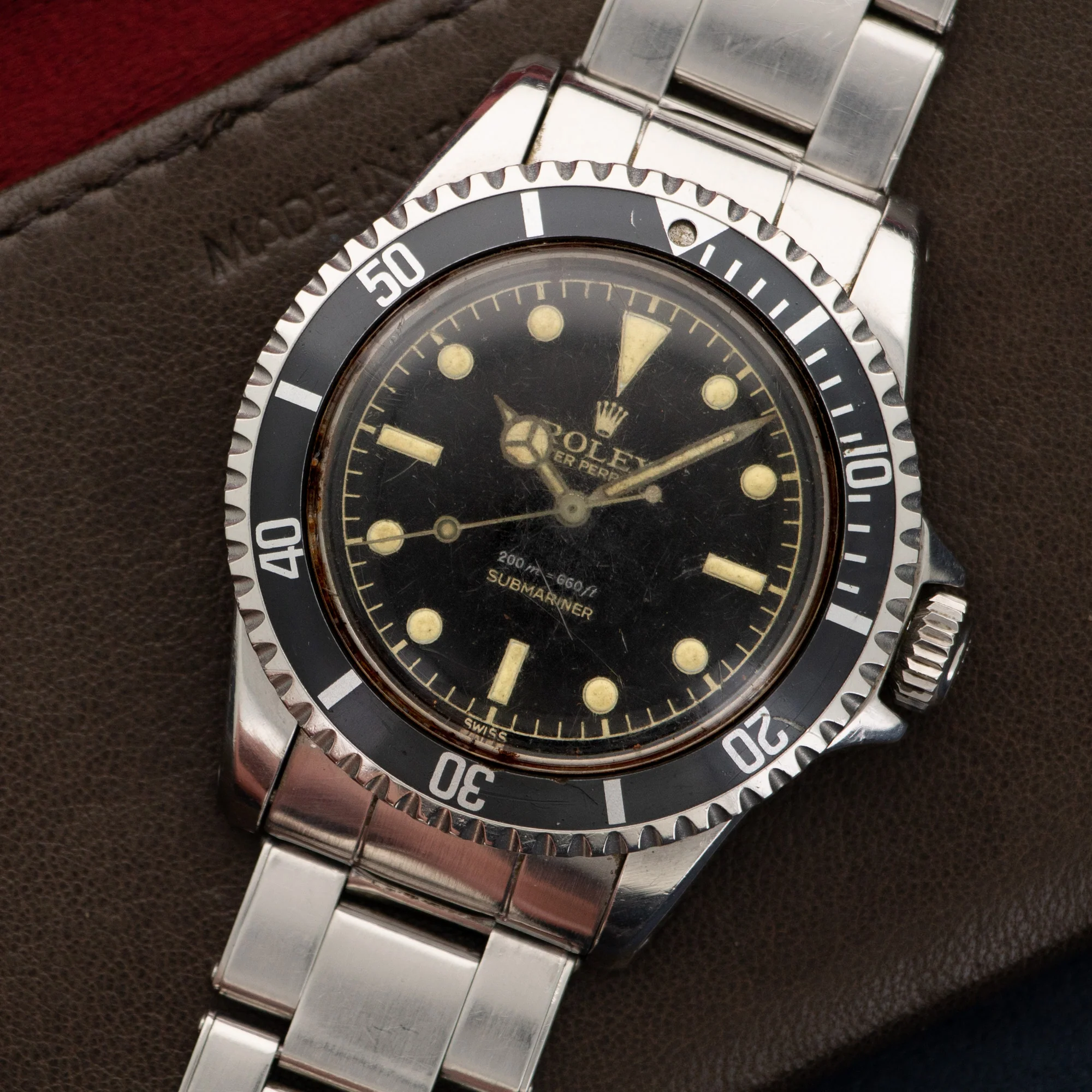 Rolex Submariner Gilt Chapter Ring Watch Ref. 5512 - Image 2