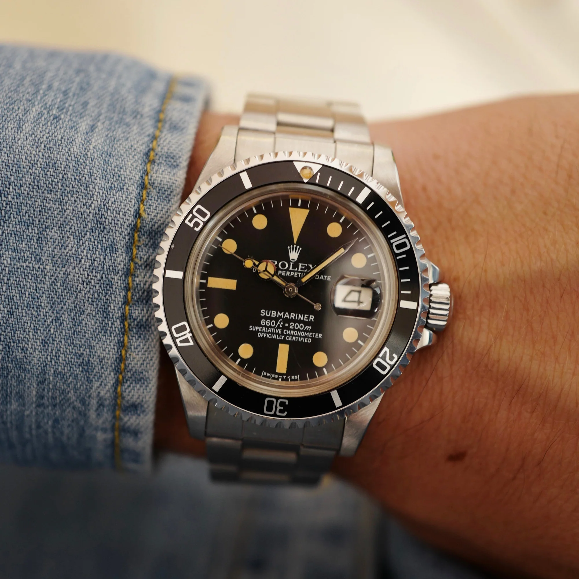 Rolex Submariner Watch Ref. 1680 - Image 7