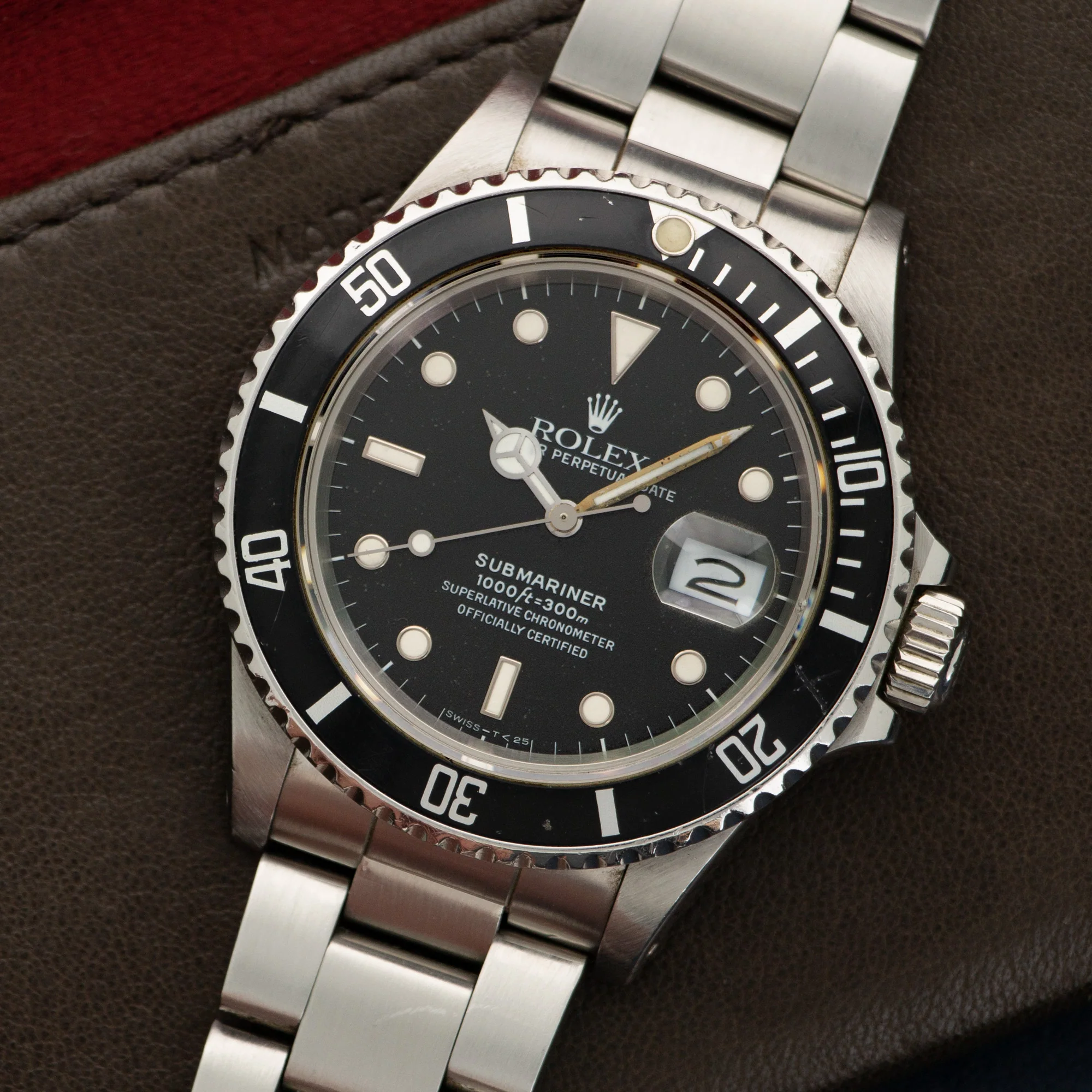 Rolex Submariner Watch Ref. 16800 - Image 2