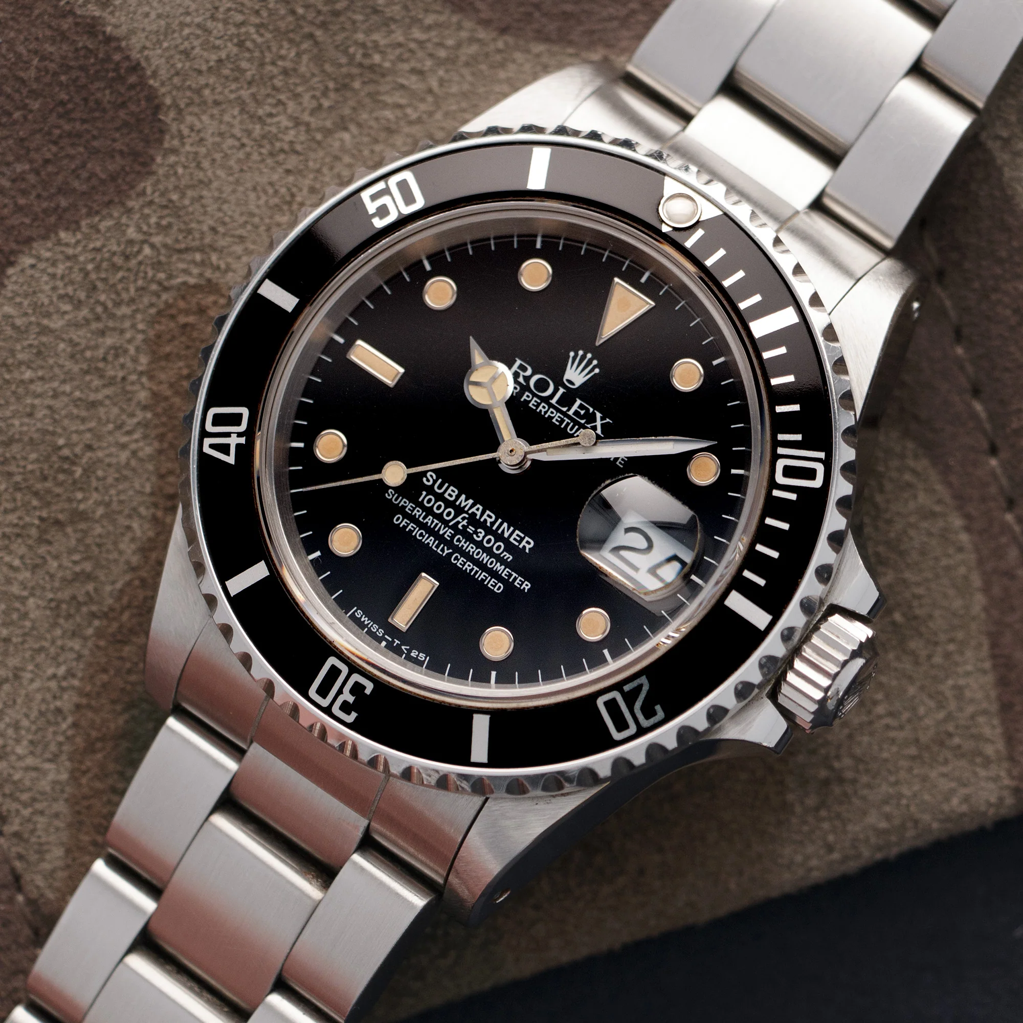 Rolex Submariner Watch Ref. 168000 - Image 2