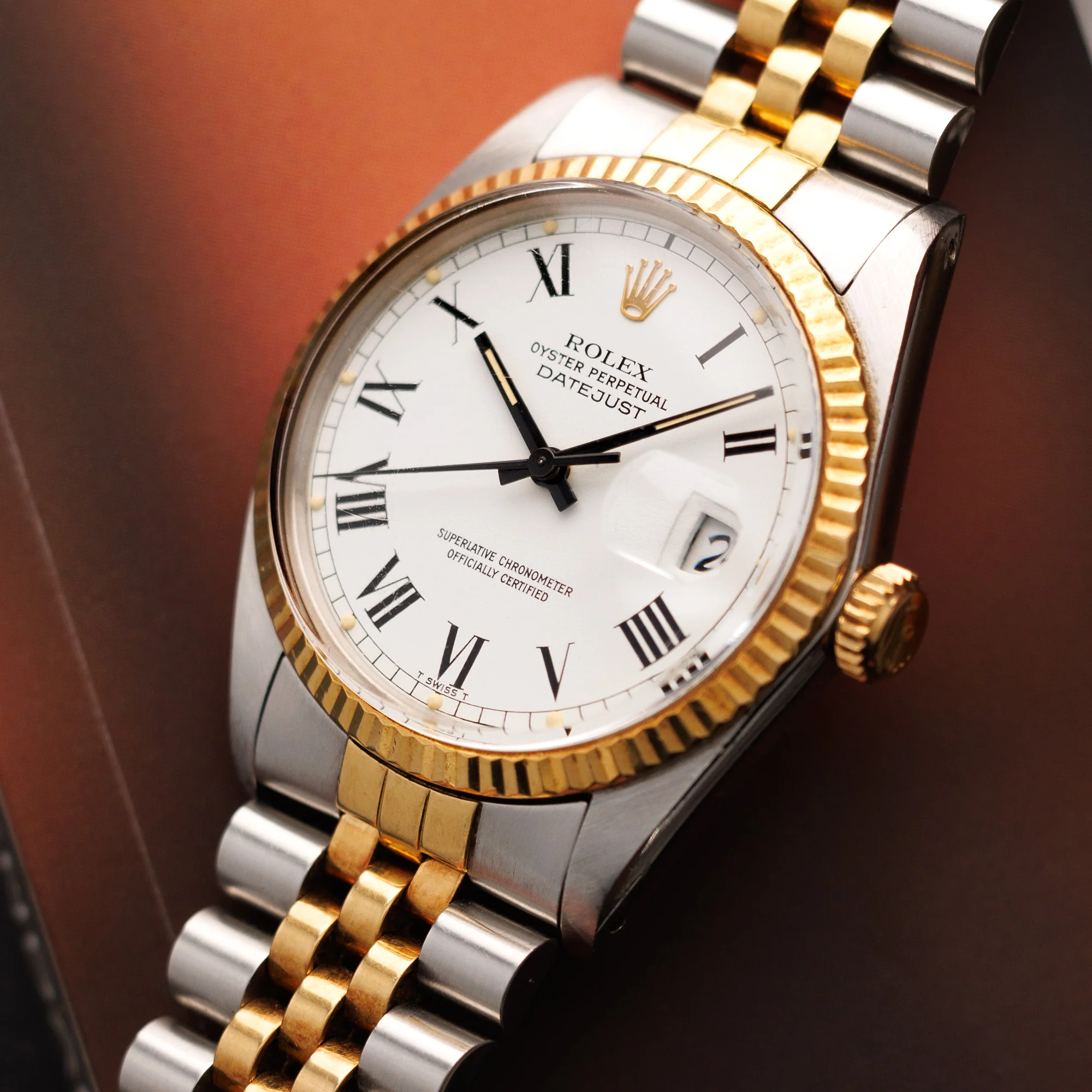 Rolex Two-Tone Datejust Ref. 16013 with Buckley Dial - Image 2