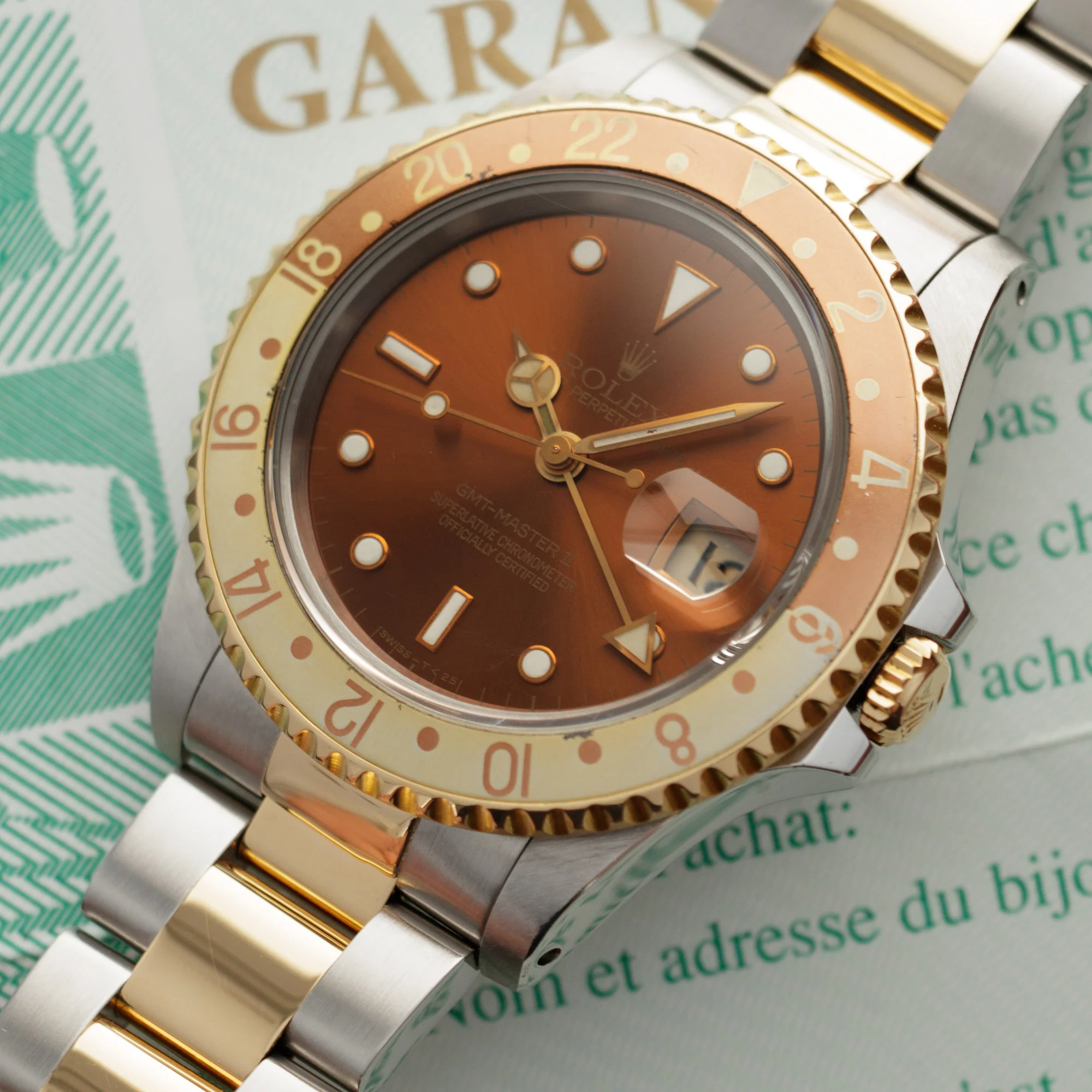 Rolex Two-Tone Root Beer GMT-Master Ref. 16713 - Image 2