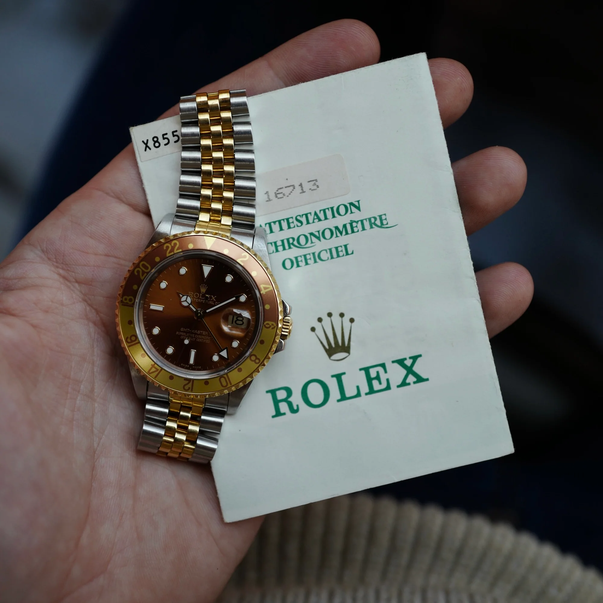 Rolex Two-Tone GMT-Master Ref. 16713 - Image 7