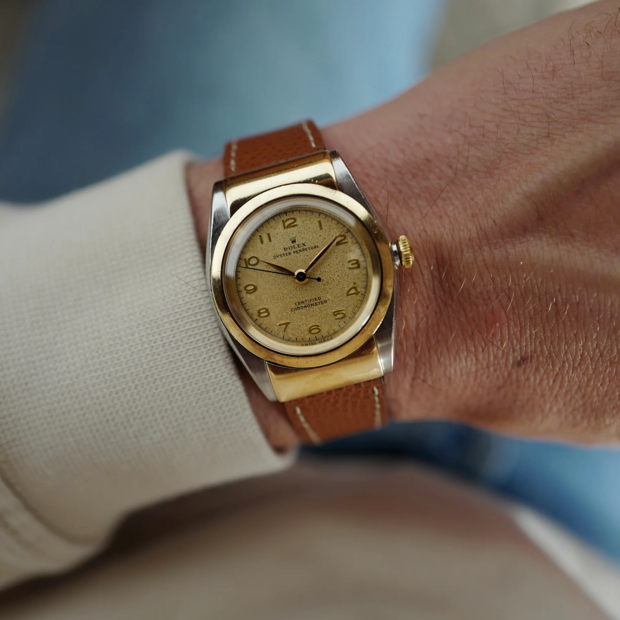 Rolex Two-Tone Hooded Bubbleback - Image 4