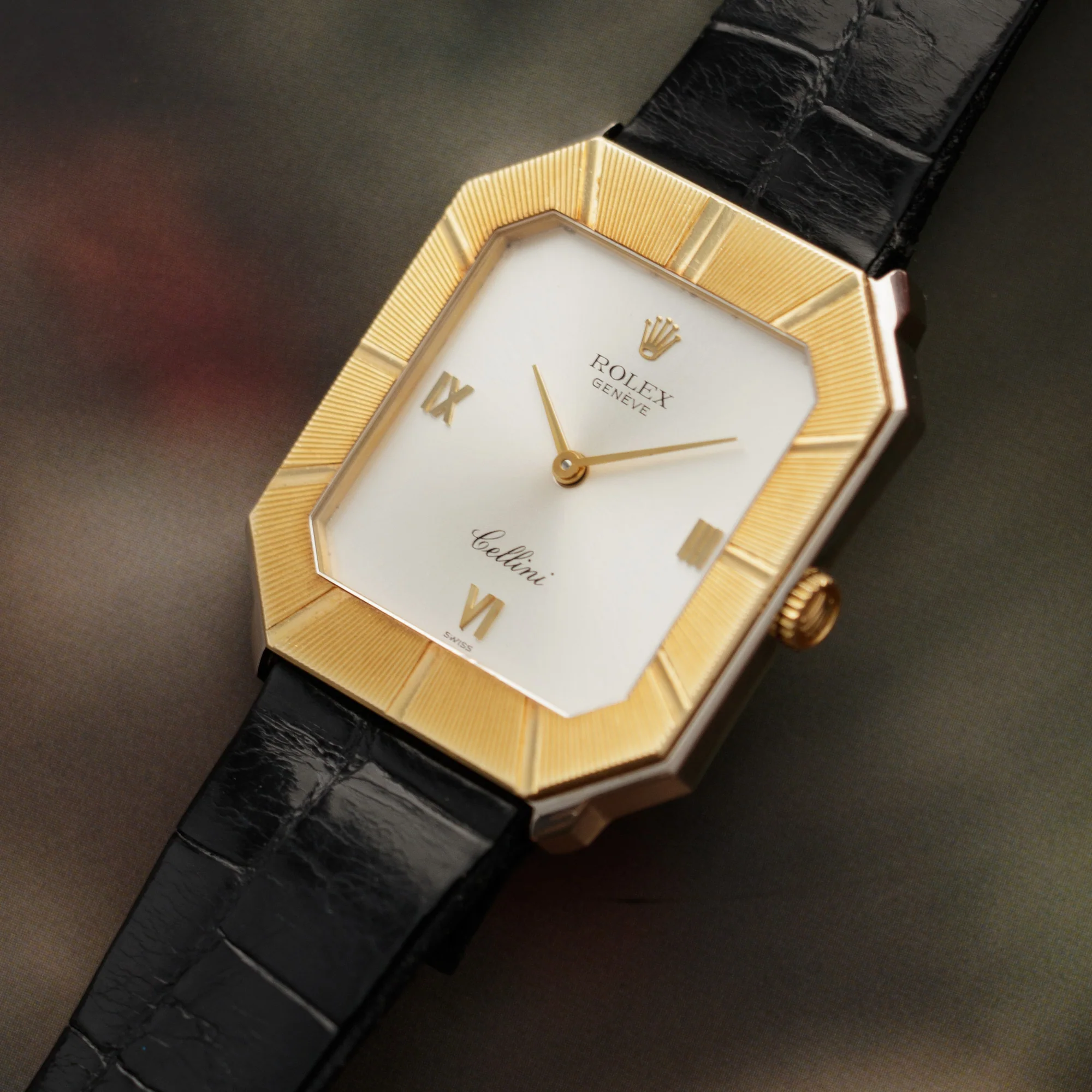 Rolex White and Yellow Gold Cellini Ref. 4150 - Image 2