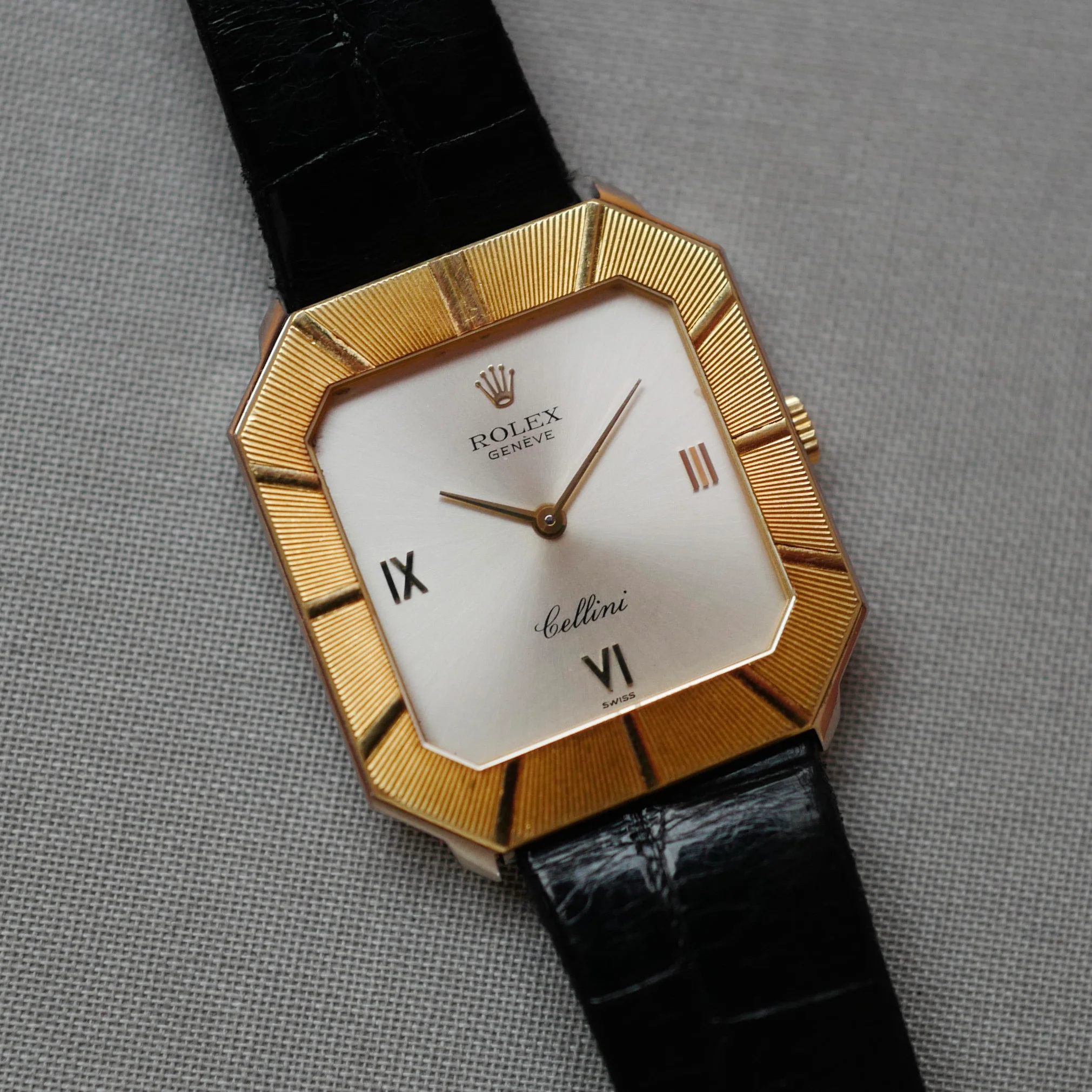 Rolex White and Yellow Gold Cellini Ref. 4150 - Image 6