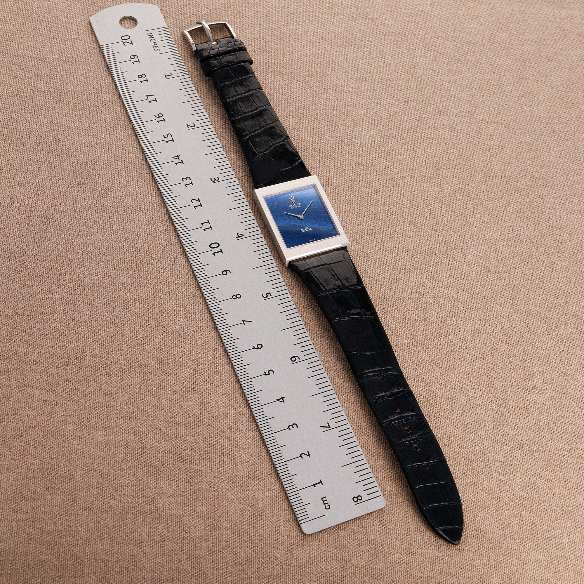 Rolex White Gold Cellini Ref. 4027 - Image 8